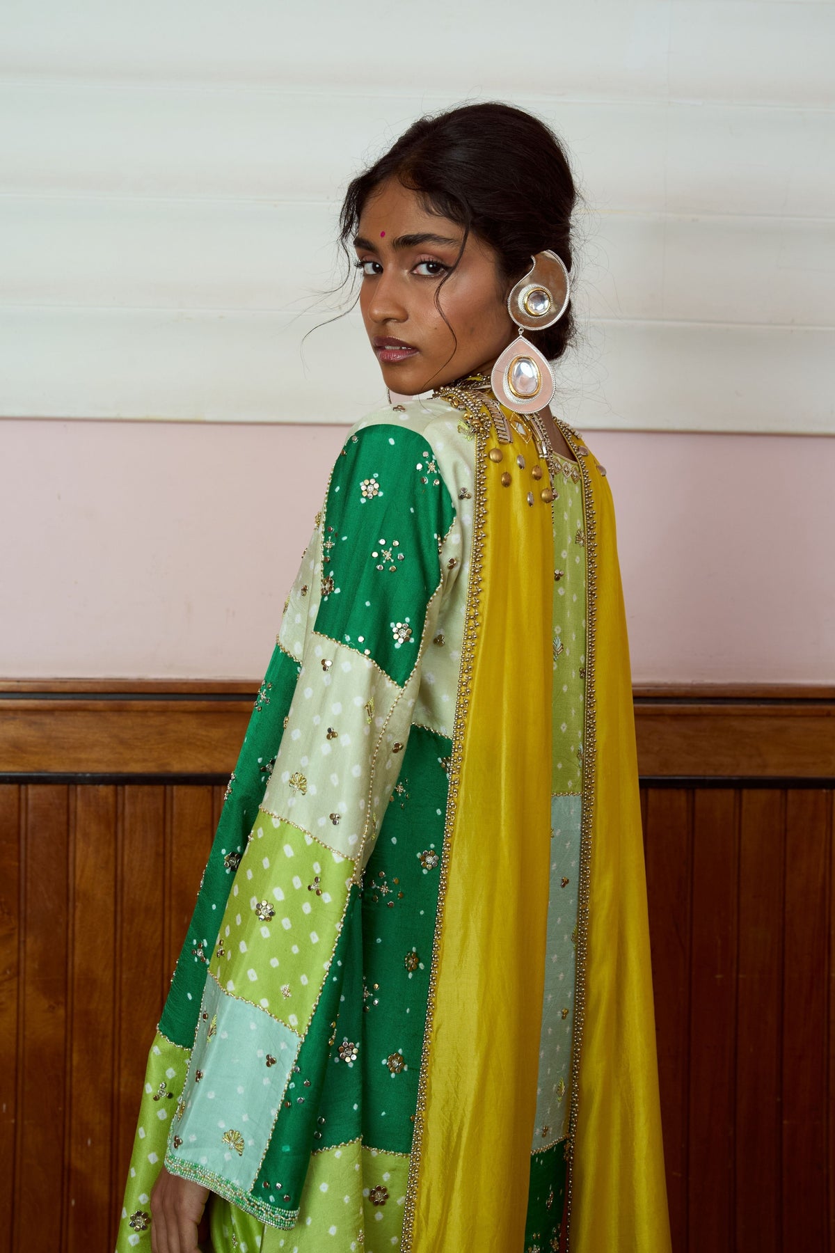 Maya Emerald Green Kurta Set