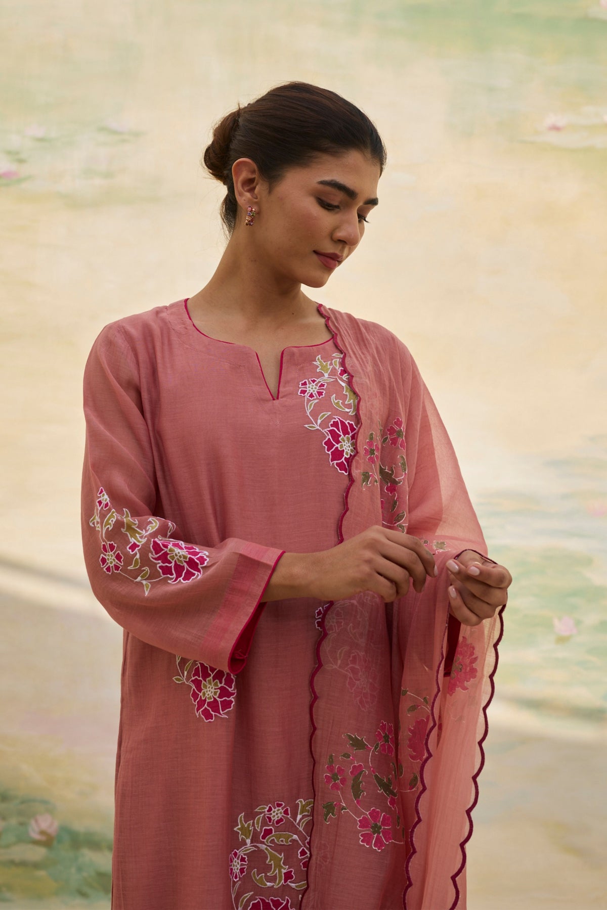 Rose Kurta Set