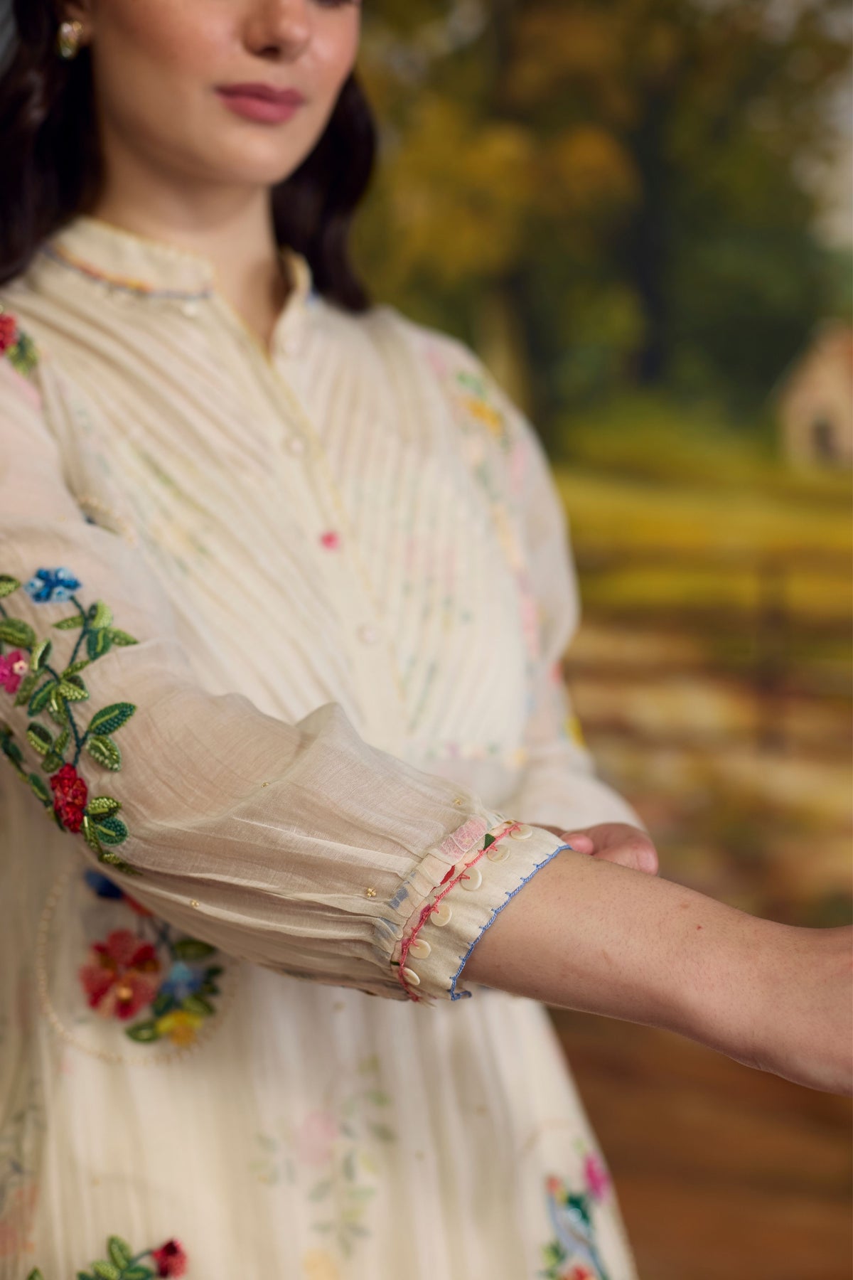 Lumina Embroidered Kurta