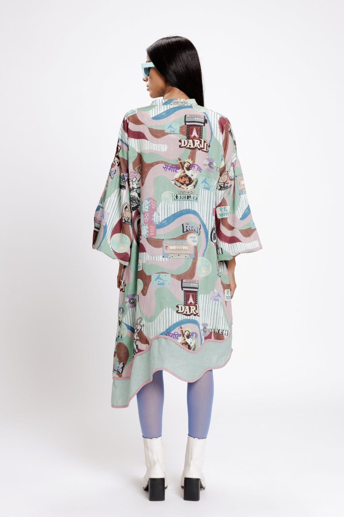 Filmy Shirt Dress