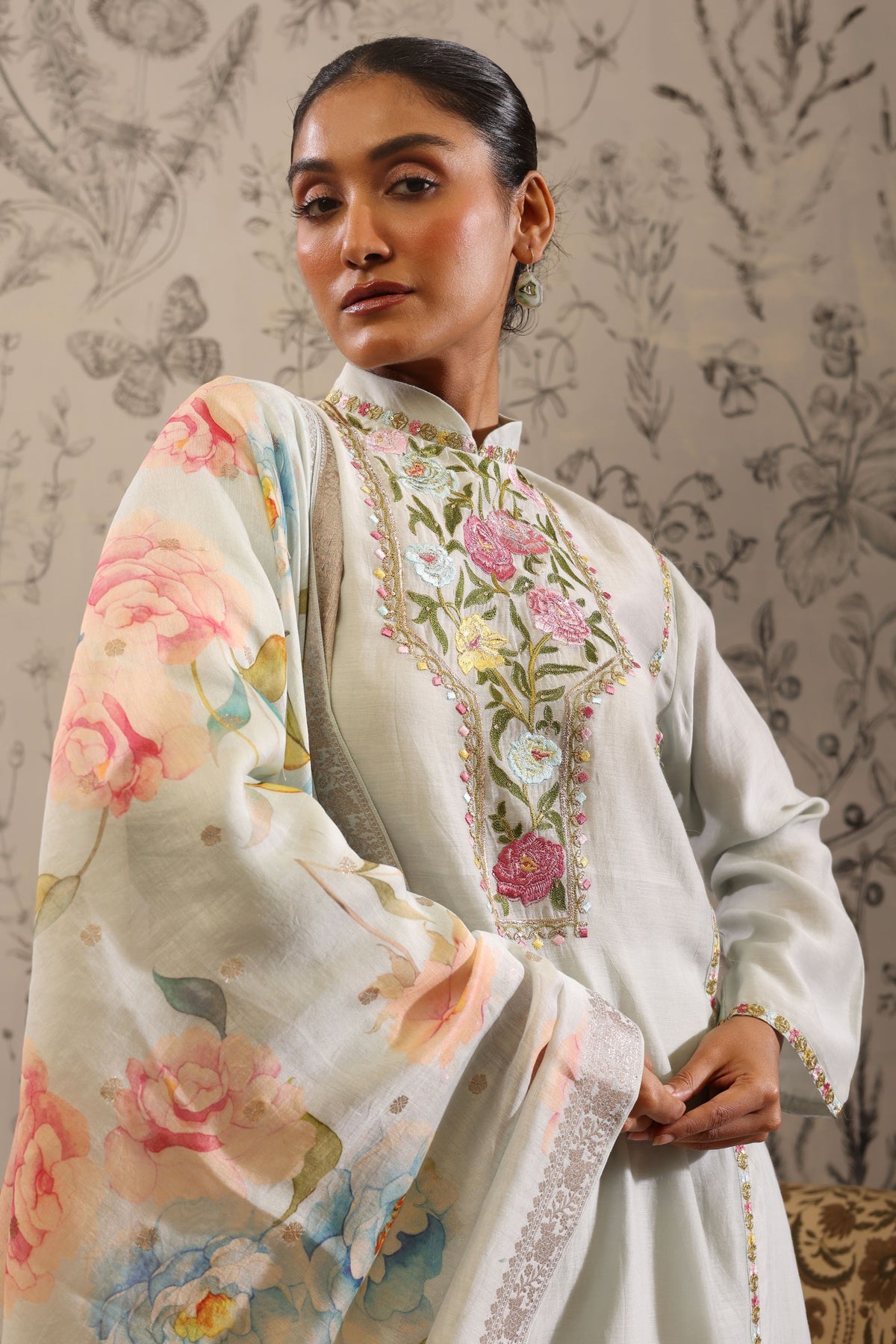 Paatala Blue Kurta Set