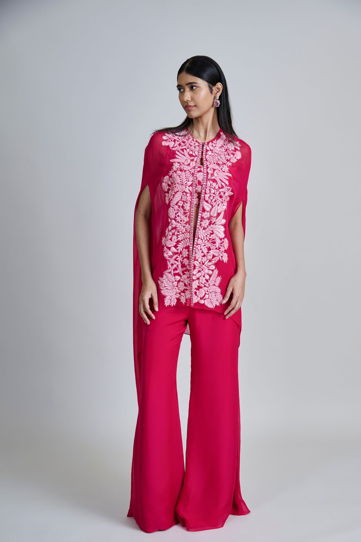 Aurea Fuchsia Cape Set