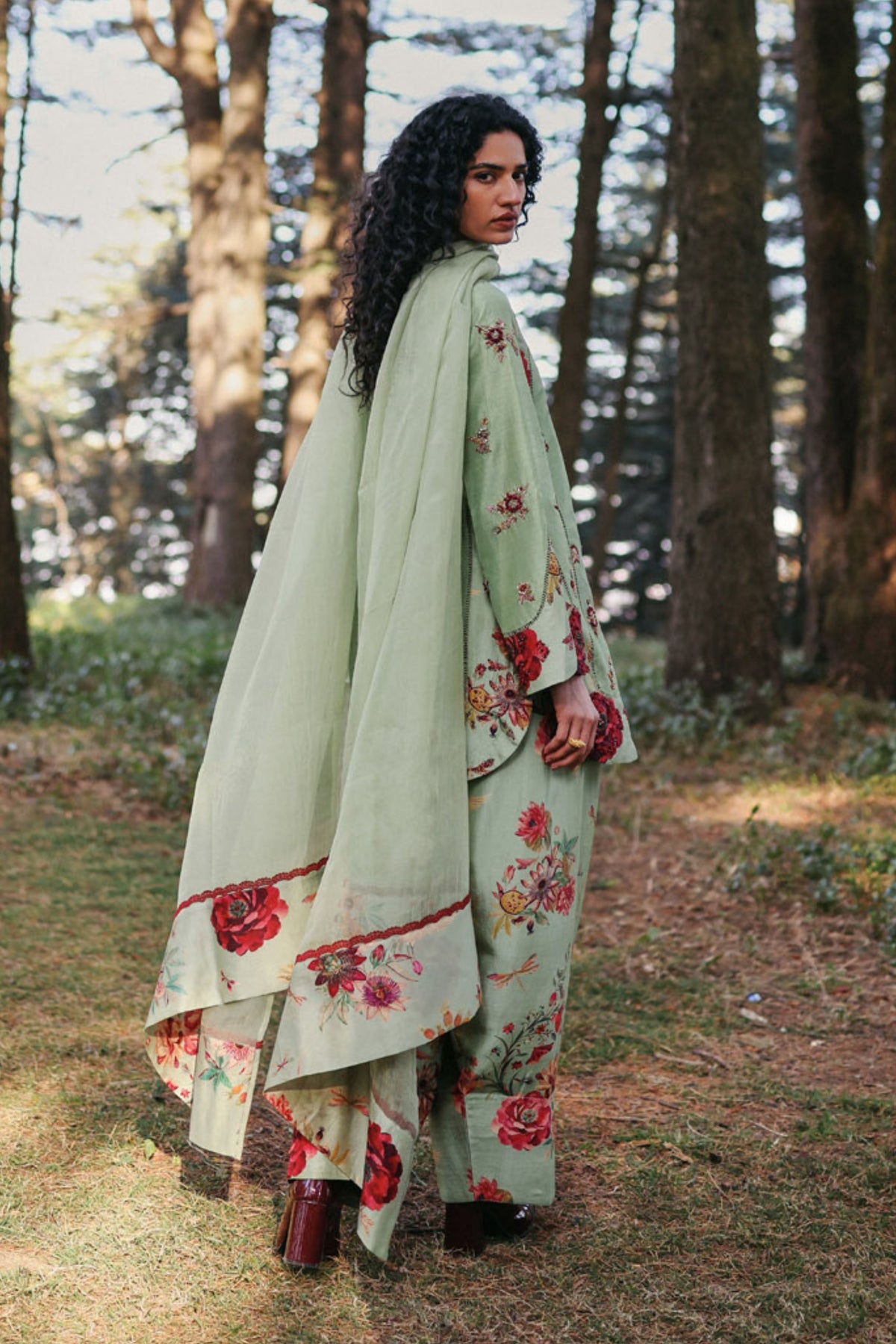 Morning Mint Kurta Set