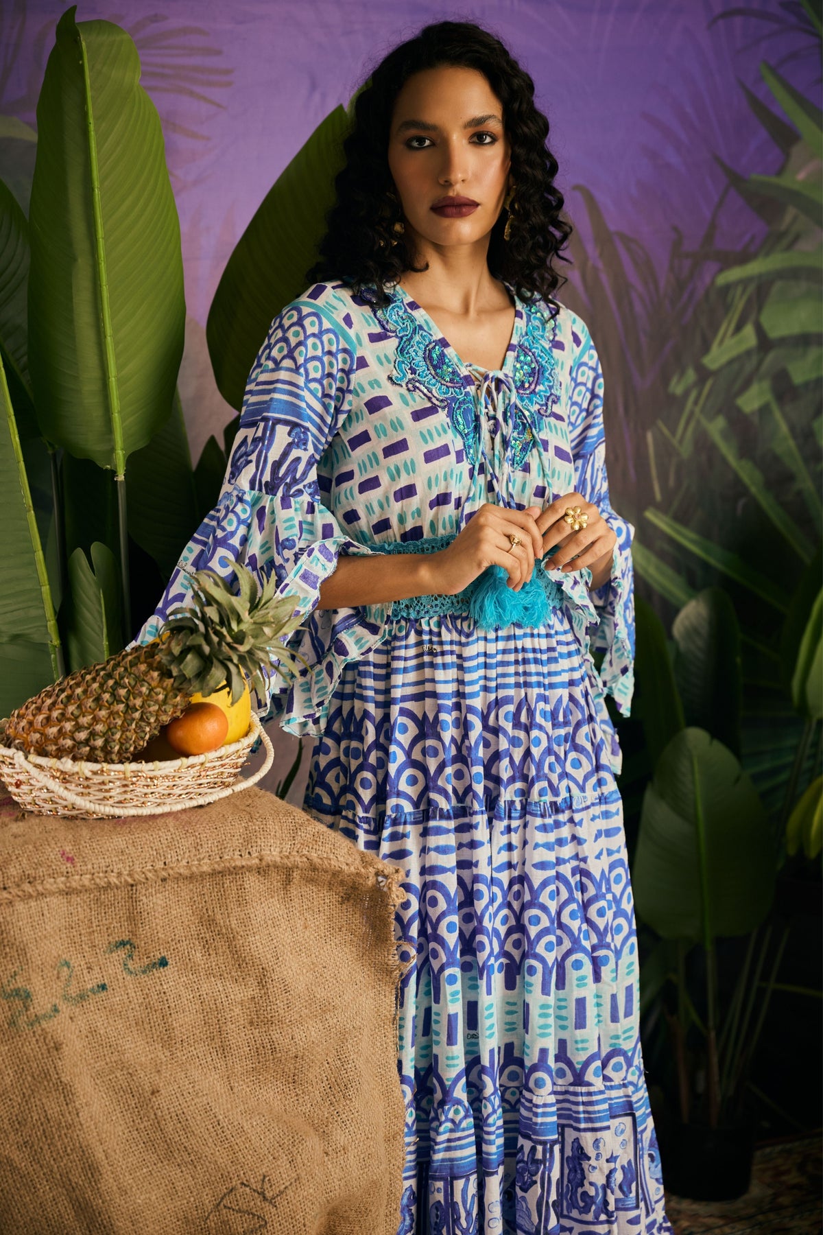 Fringes Laces Dress