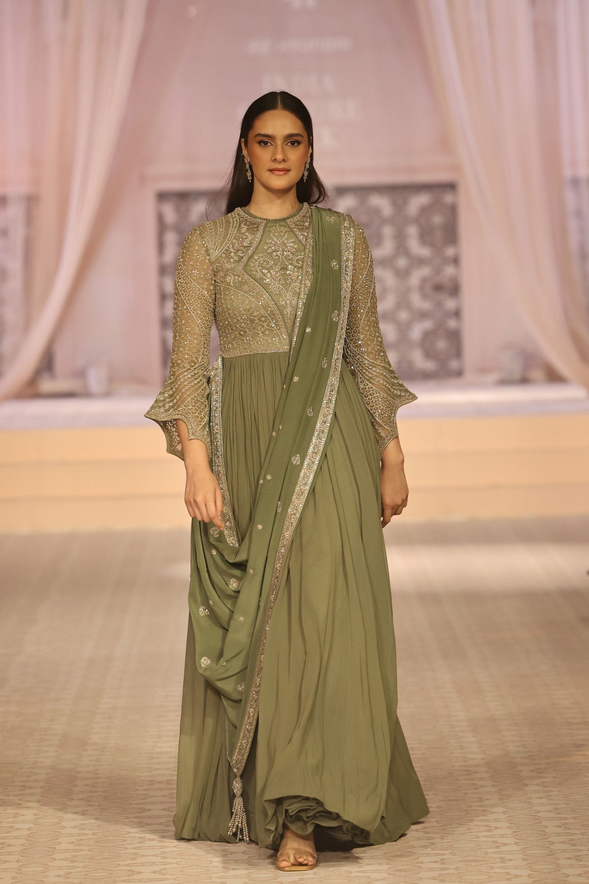 Laurel Anarkali Set
