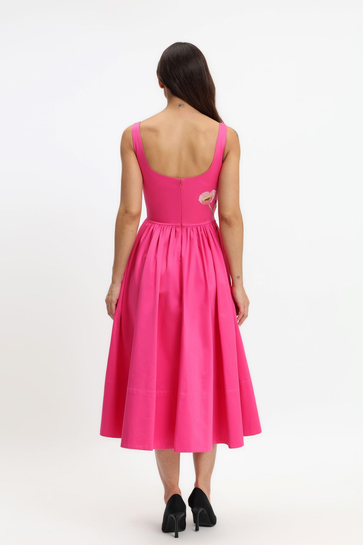 Square Neck Midi