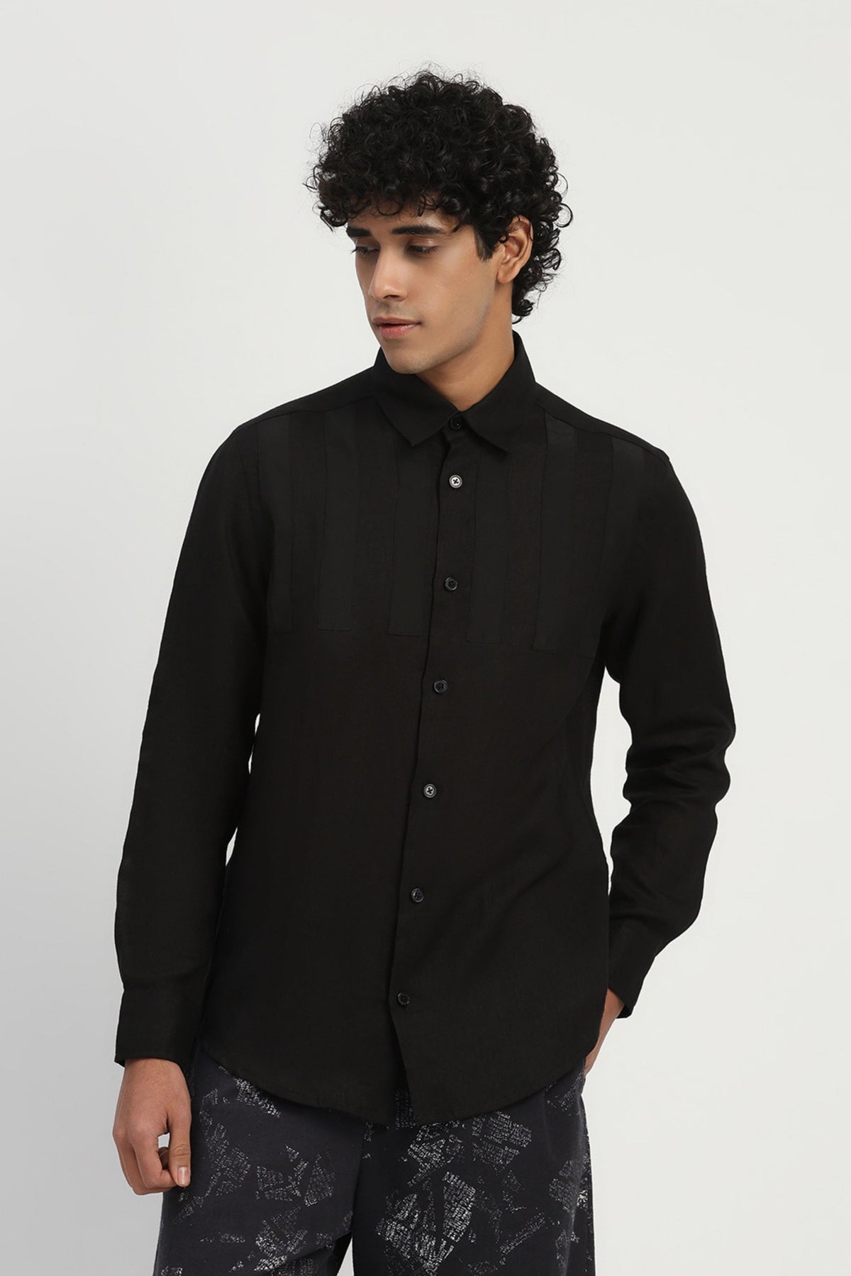 Applique Stripe Shirt