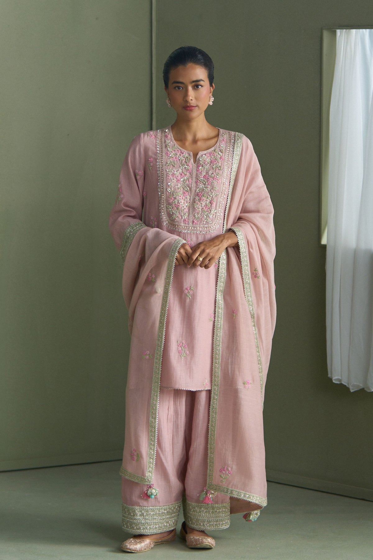 Alice Yoke Kurta Set