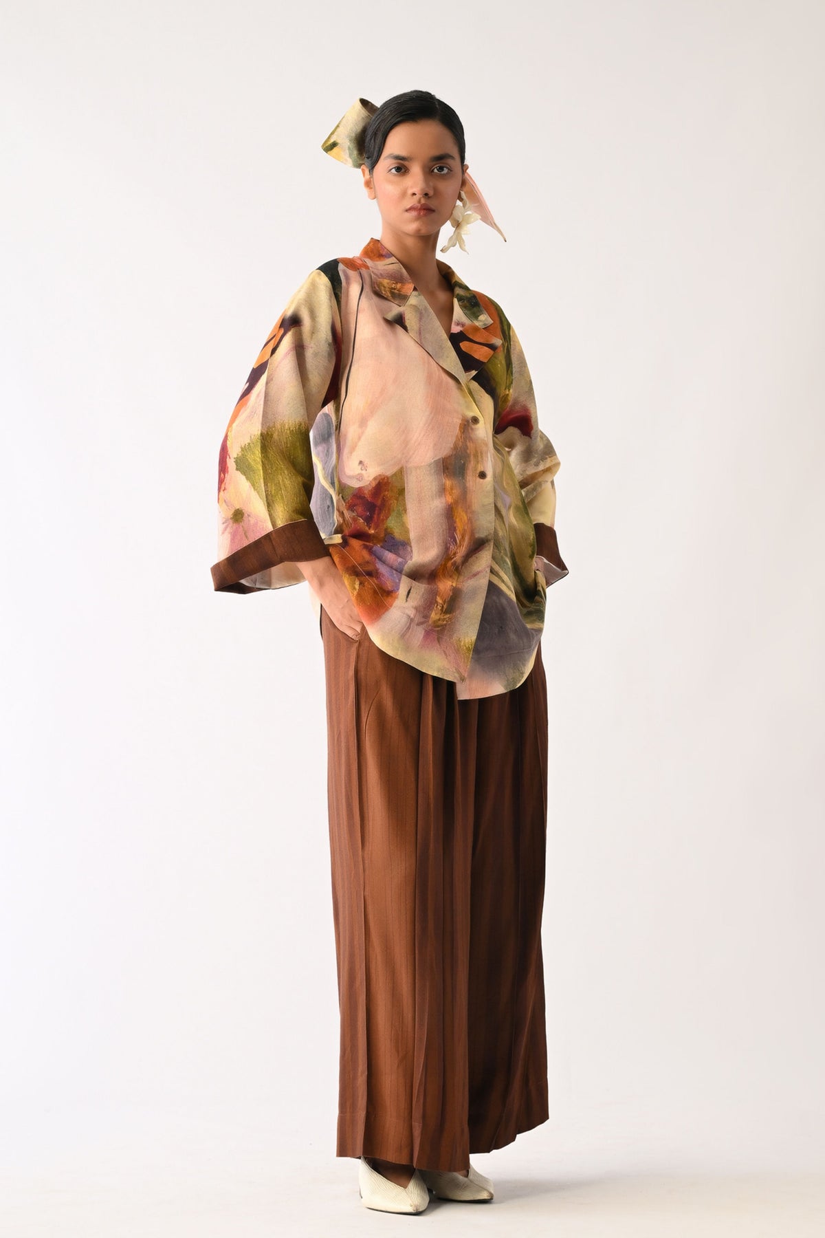 Pollen Psyflora Shirt Set