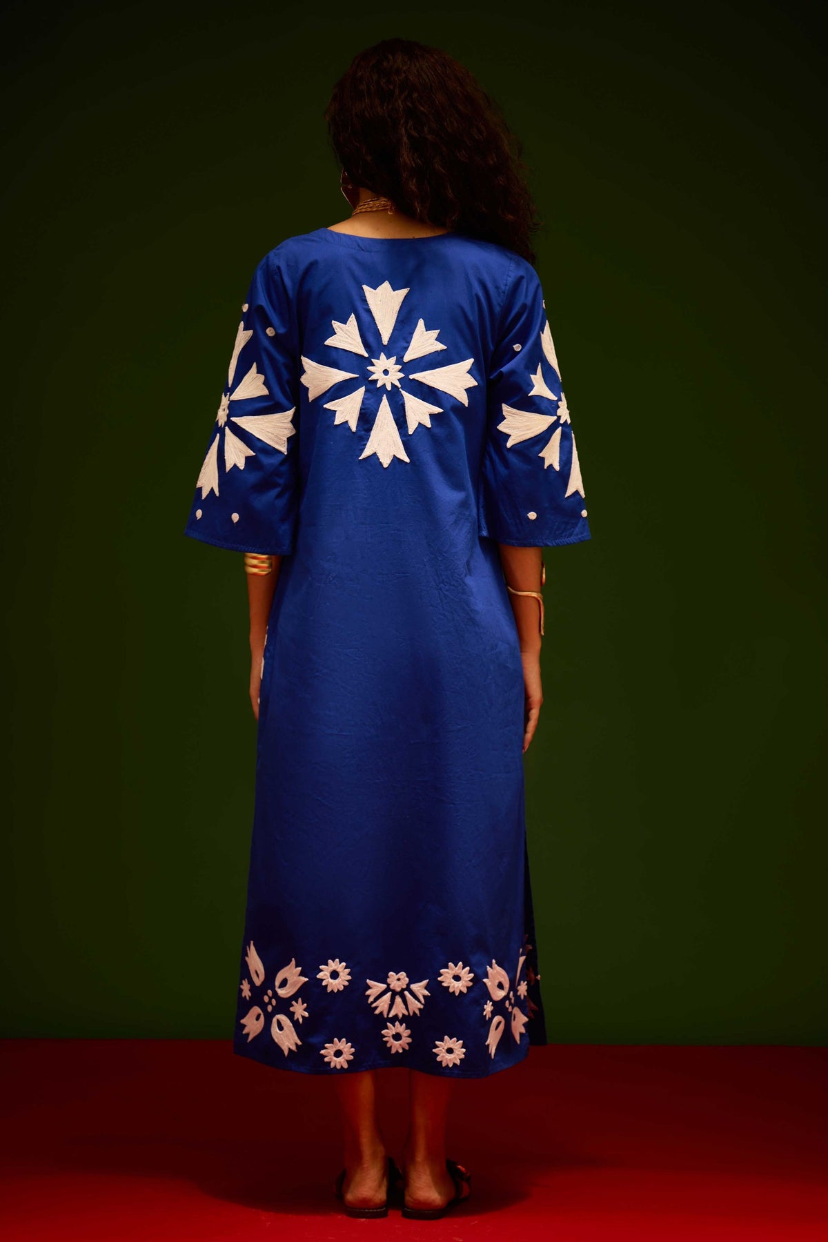 Blue Sitara Maxi Dress