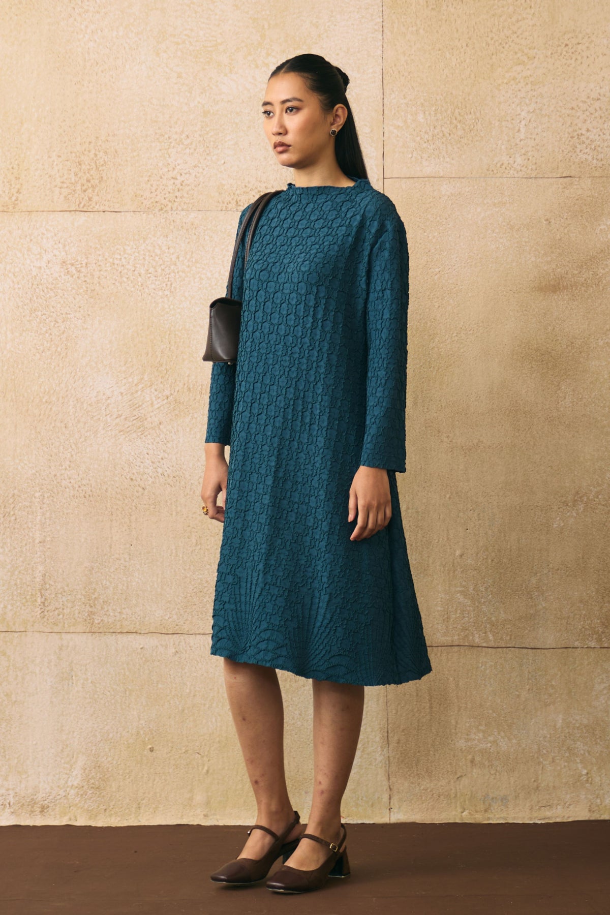 Blue Cors Dress