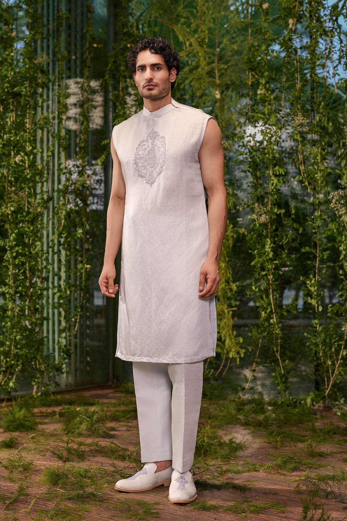 Lavender Kurta Set