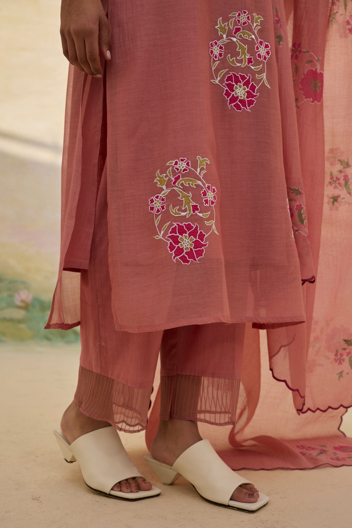 Rose Kurta Set