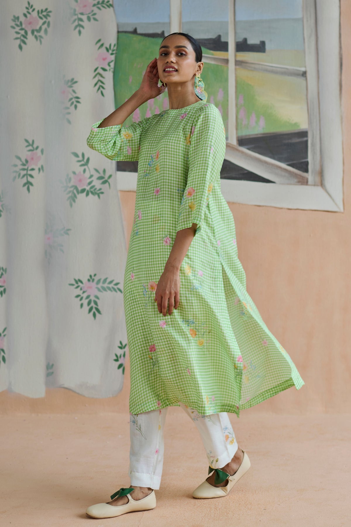 Gentle Pause Long Kurta Set