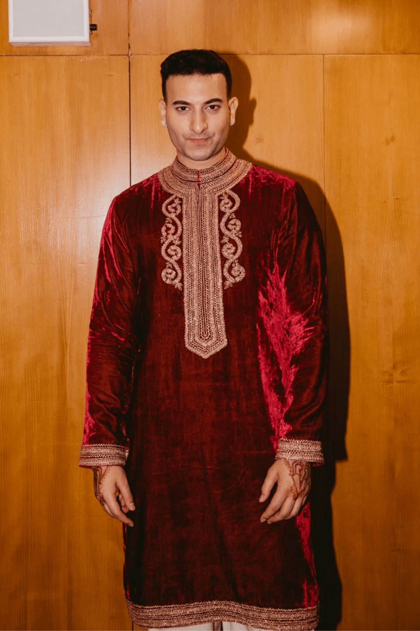 Rishab Rikhiram Sharma in Punit Balana - Punit Balana Menswear - Elahe