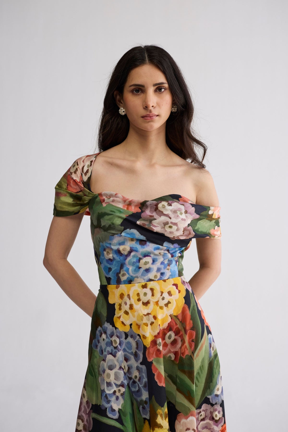 Rain Draped Dress