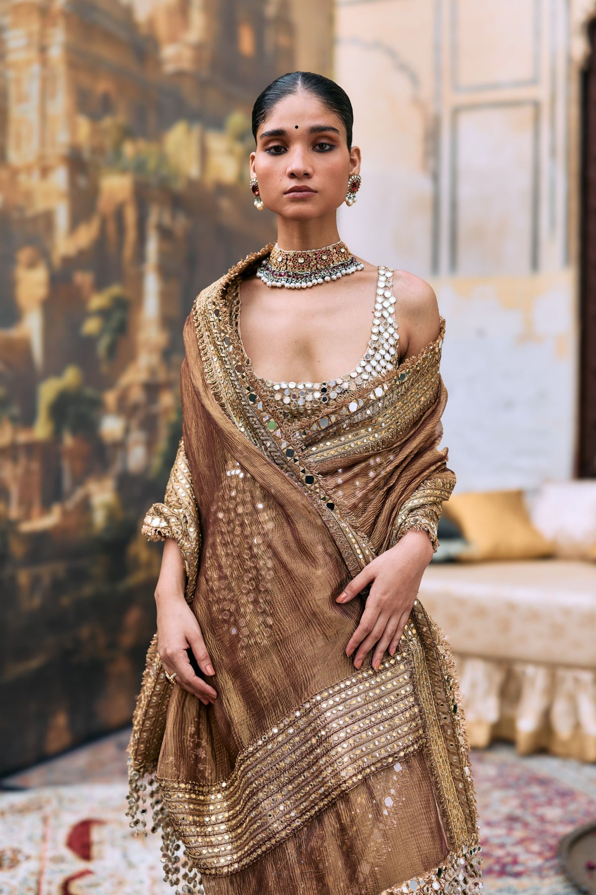 Manjusha Saree Set