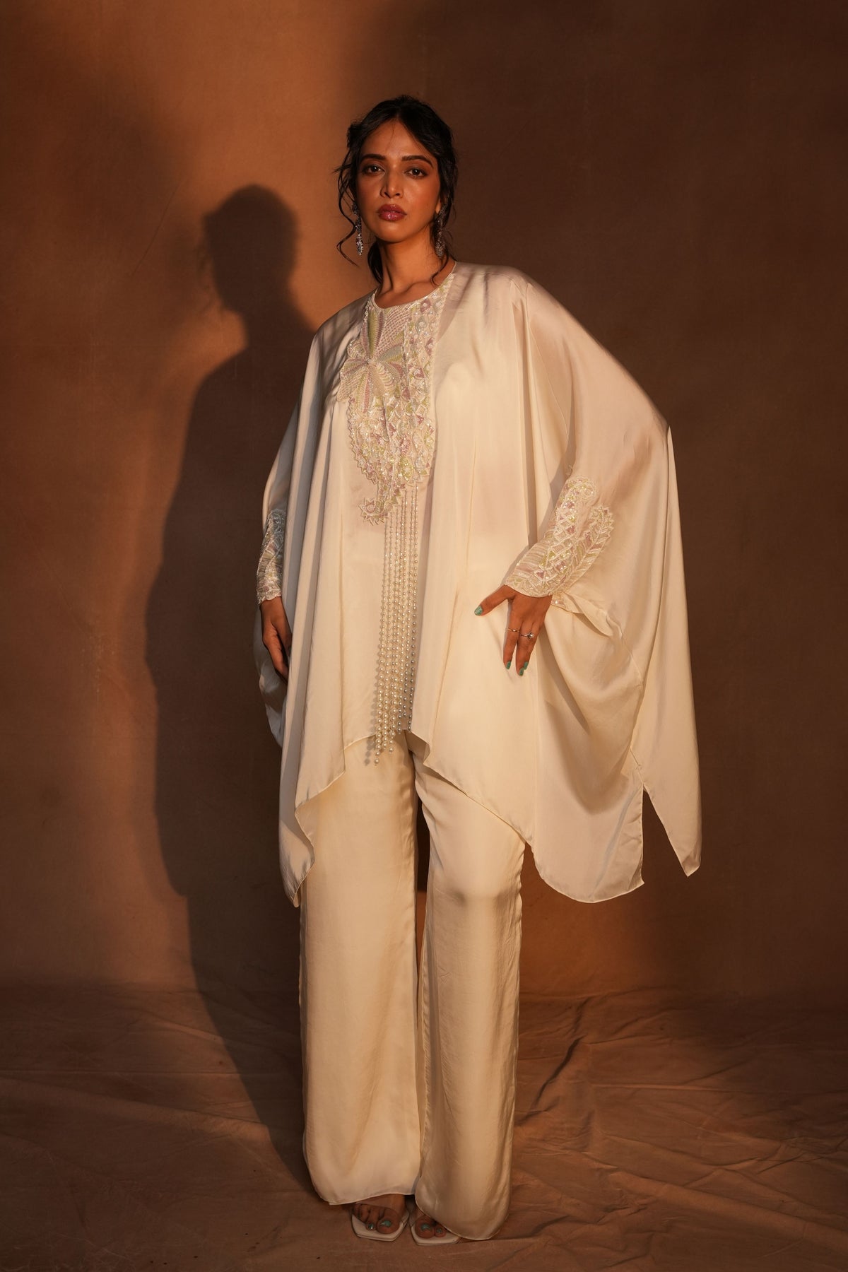 Ivory Kaftan Set