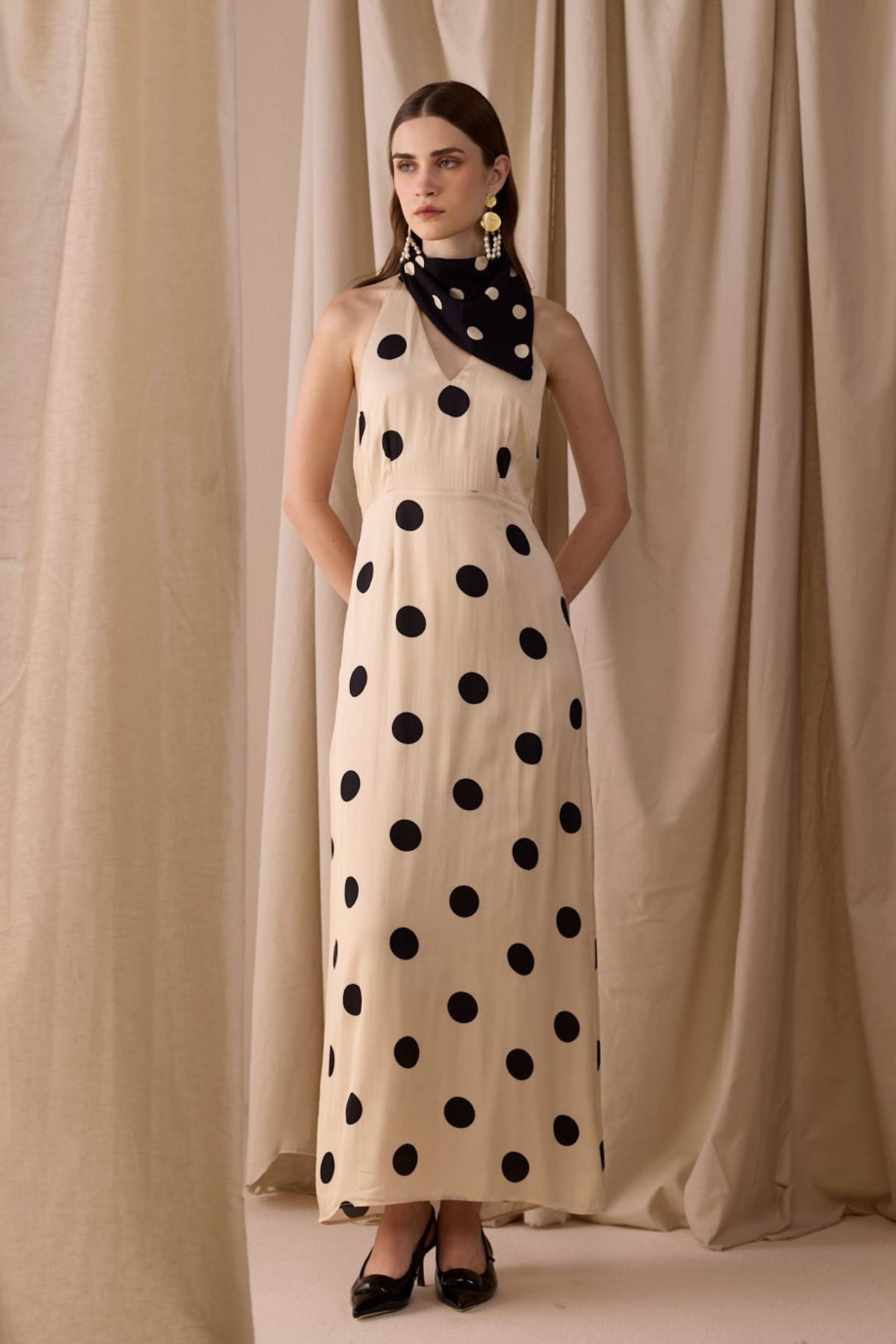 Vera Halter  Polka Dress