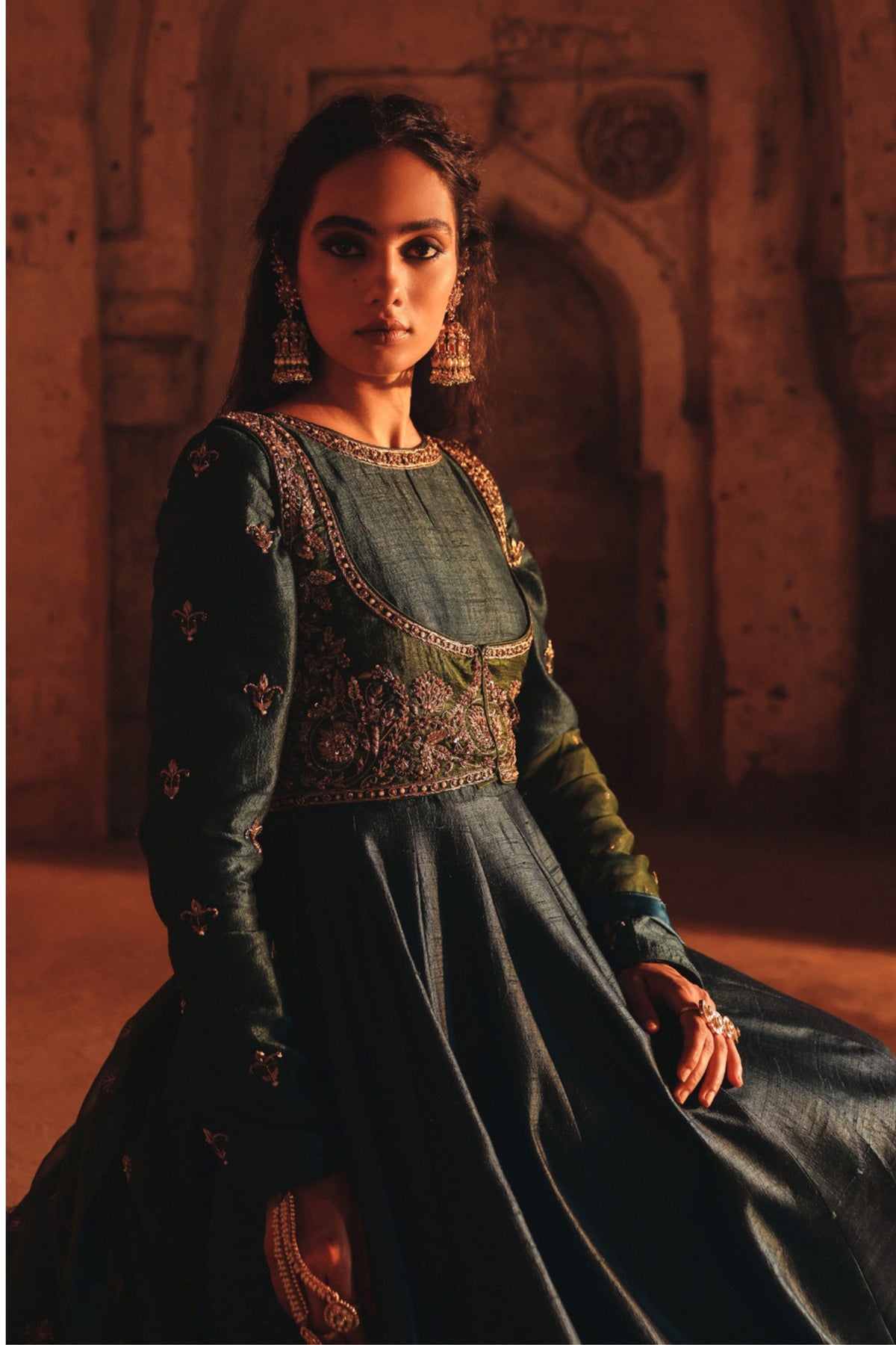 Rangrez Anarkali Set