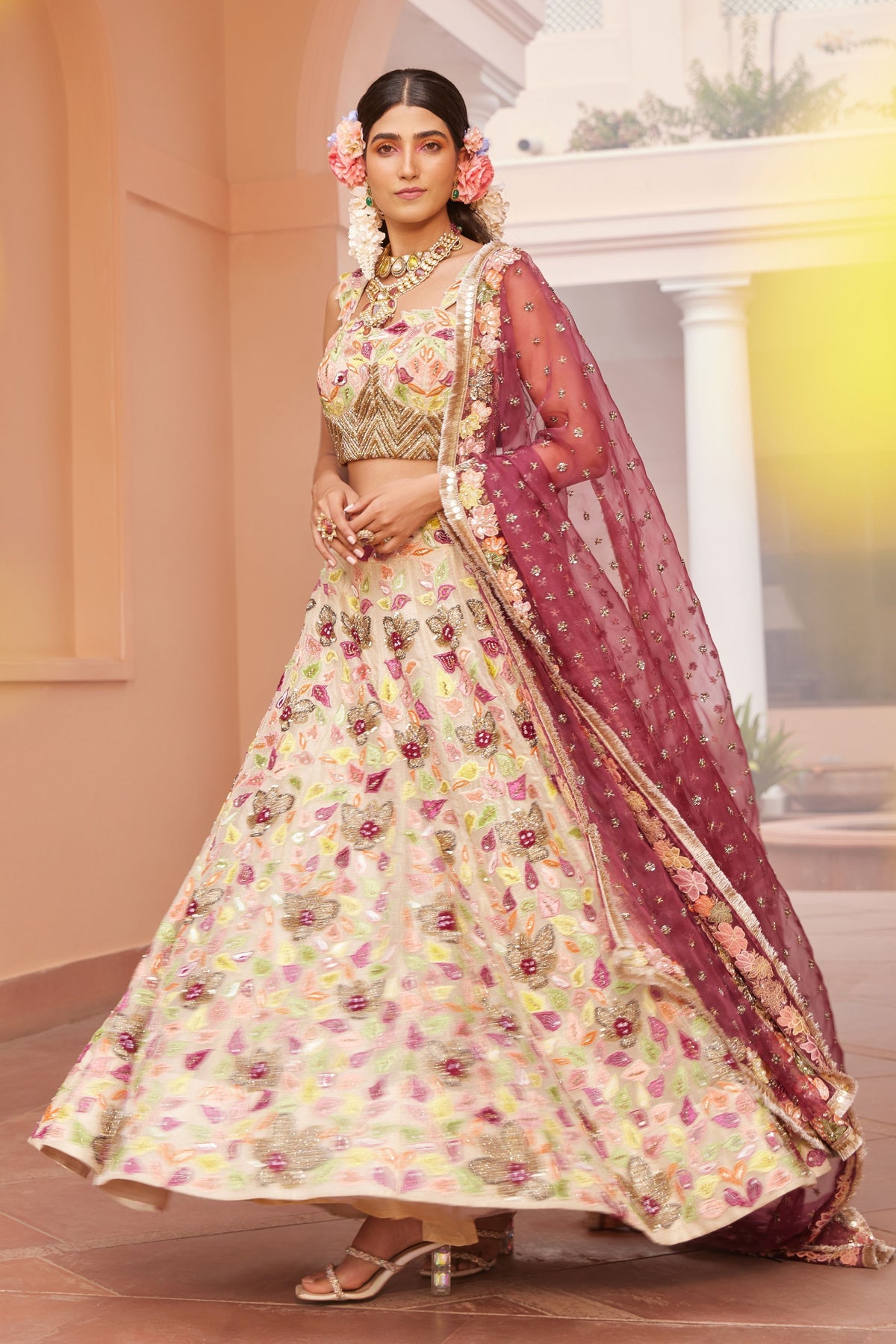 Thangam Lehenga Set