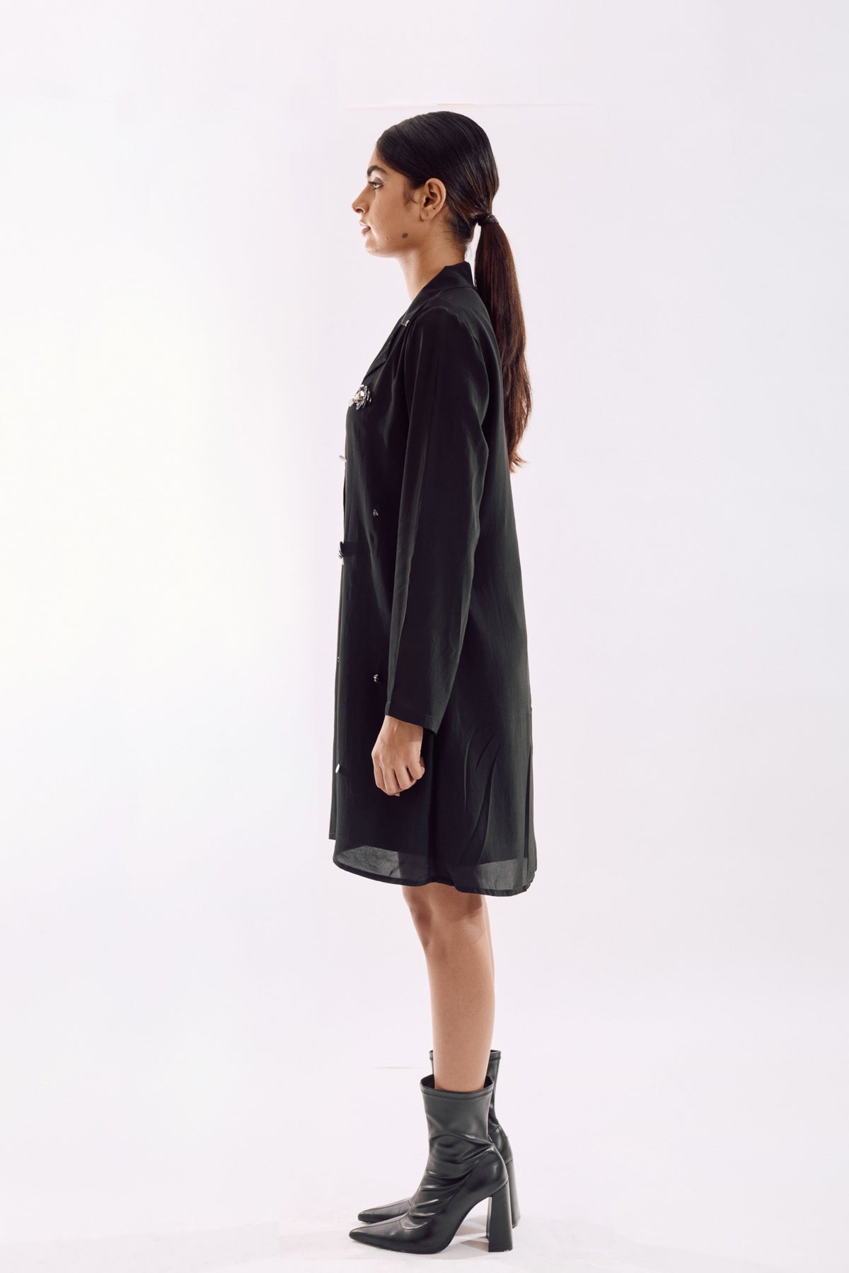 Black Jacket  Dress