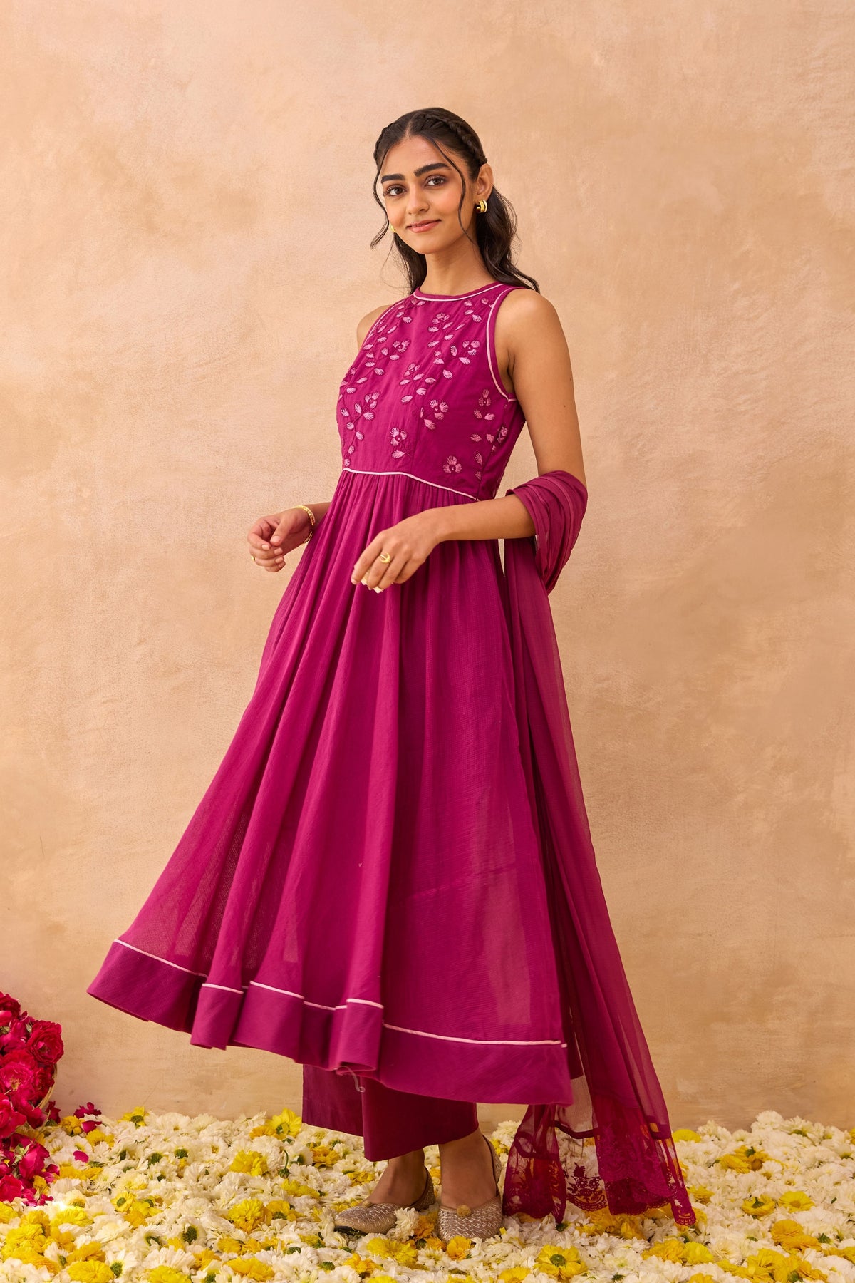 Berry Bash Kurta Set
