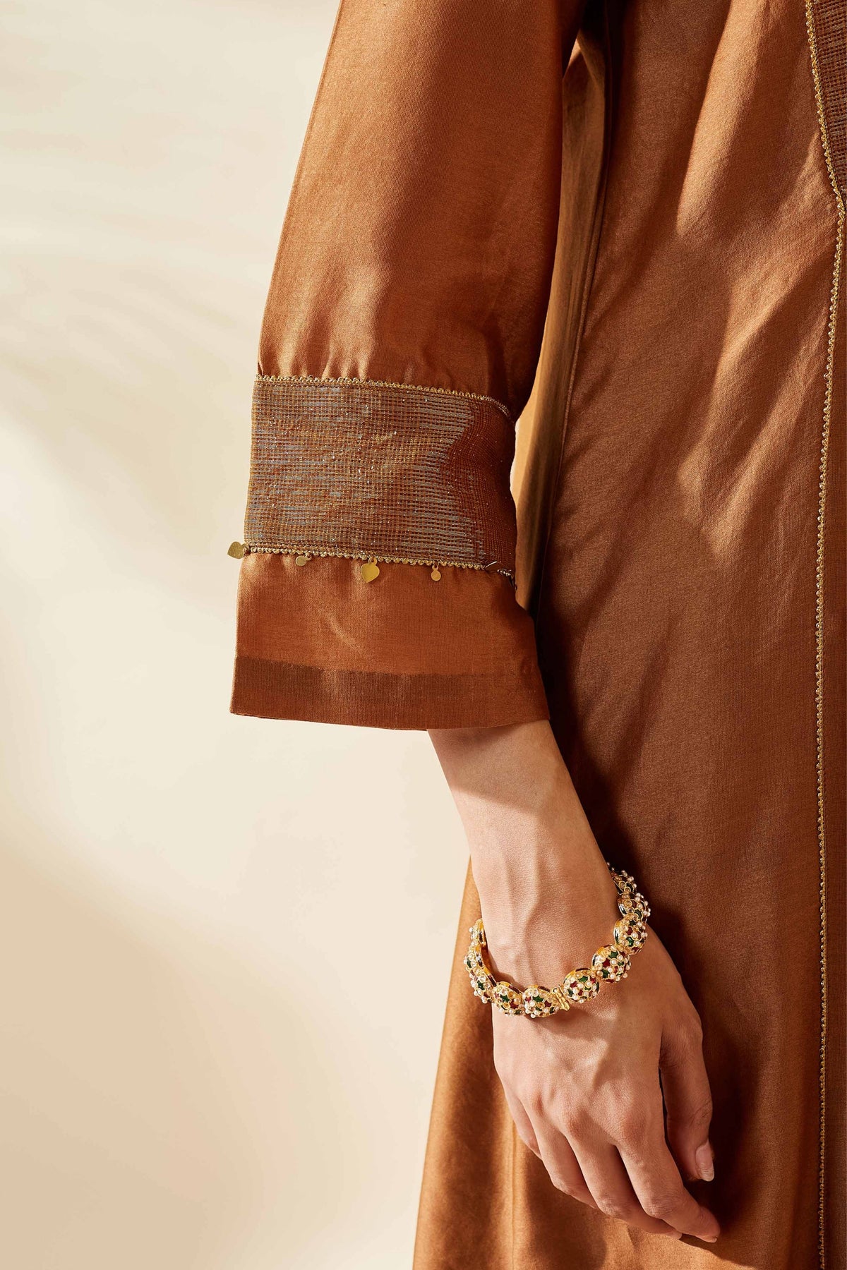 Brown Zohra Kurta Set