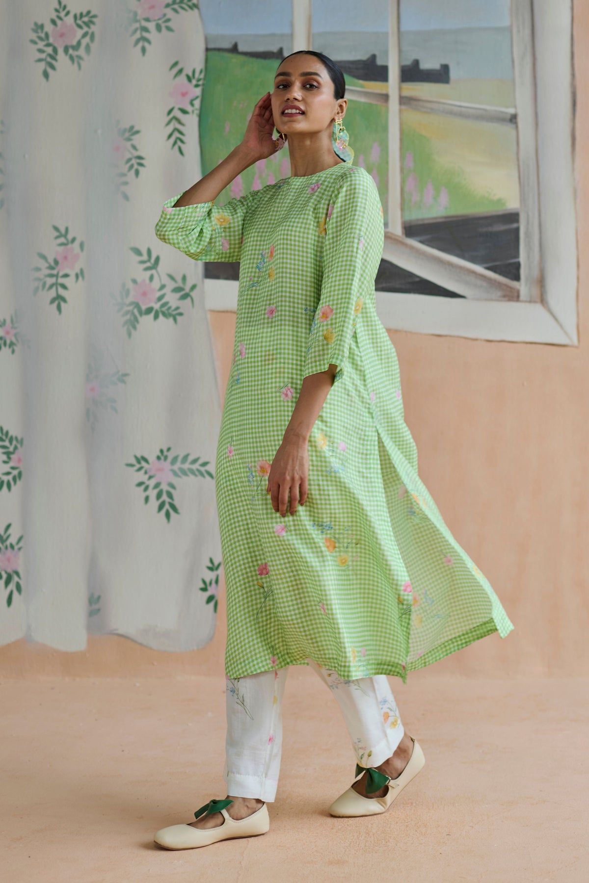 Gentle Pause Long Kurta Set