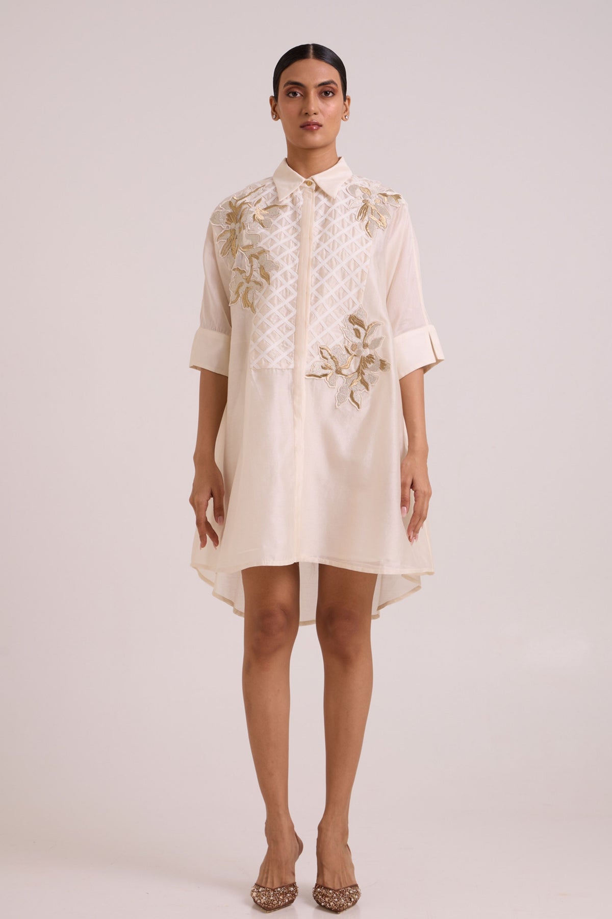 Mimiivory Framed Shirt Dress