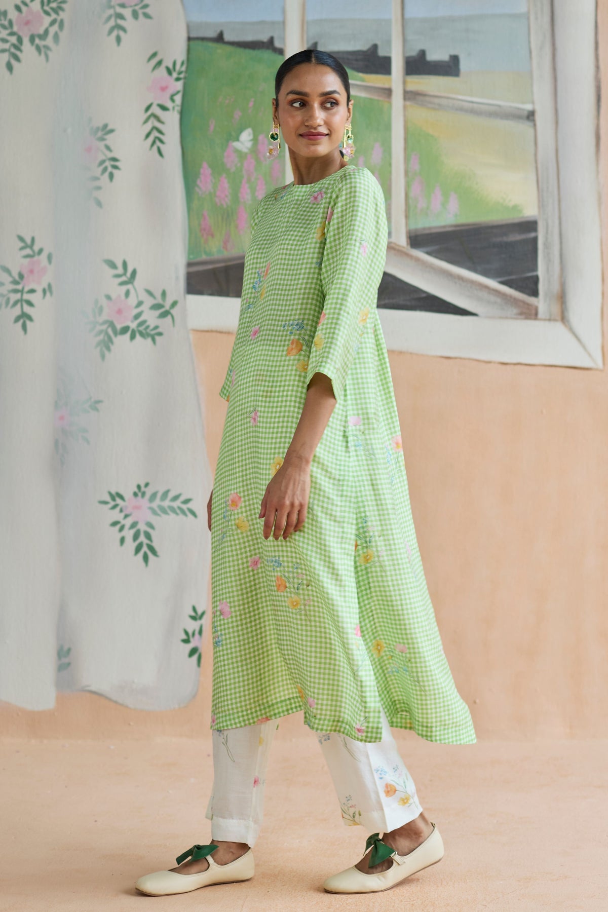 Gentle Pause Long Kurta Set