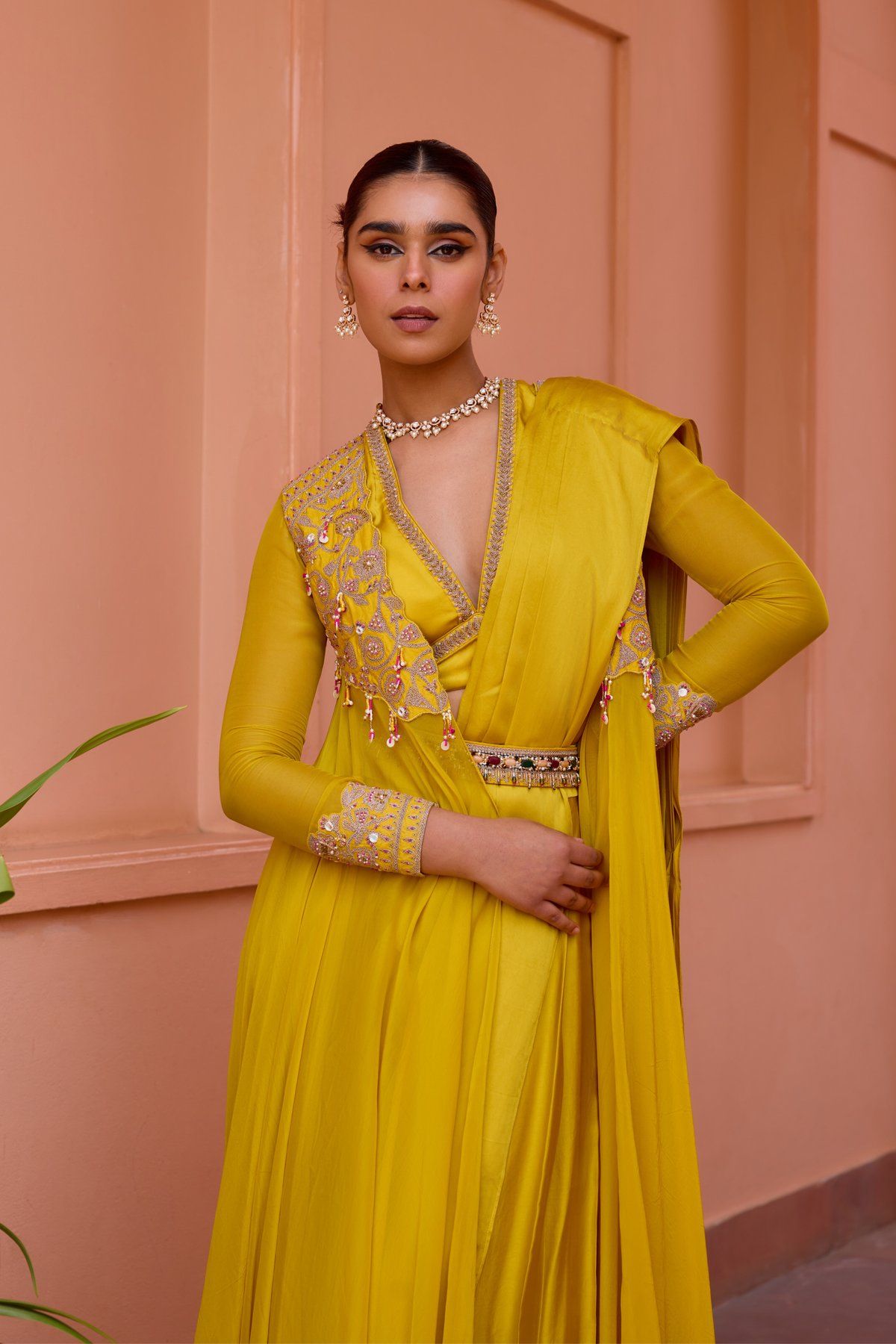 Qurbat Saree Set