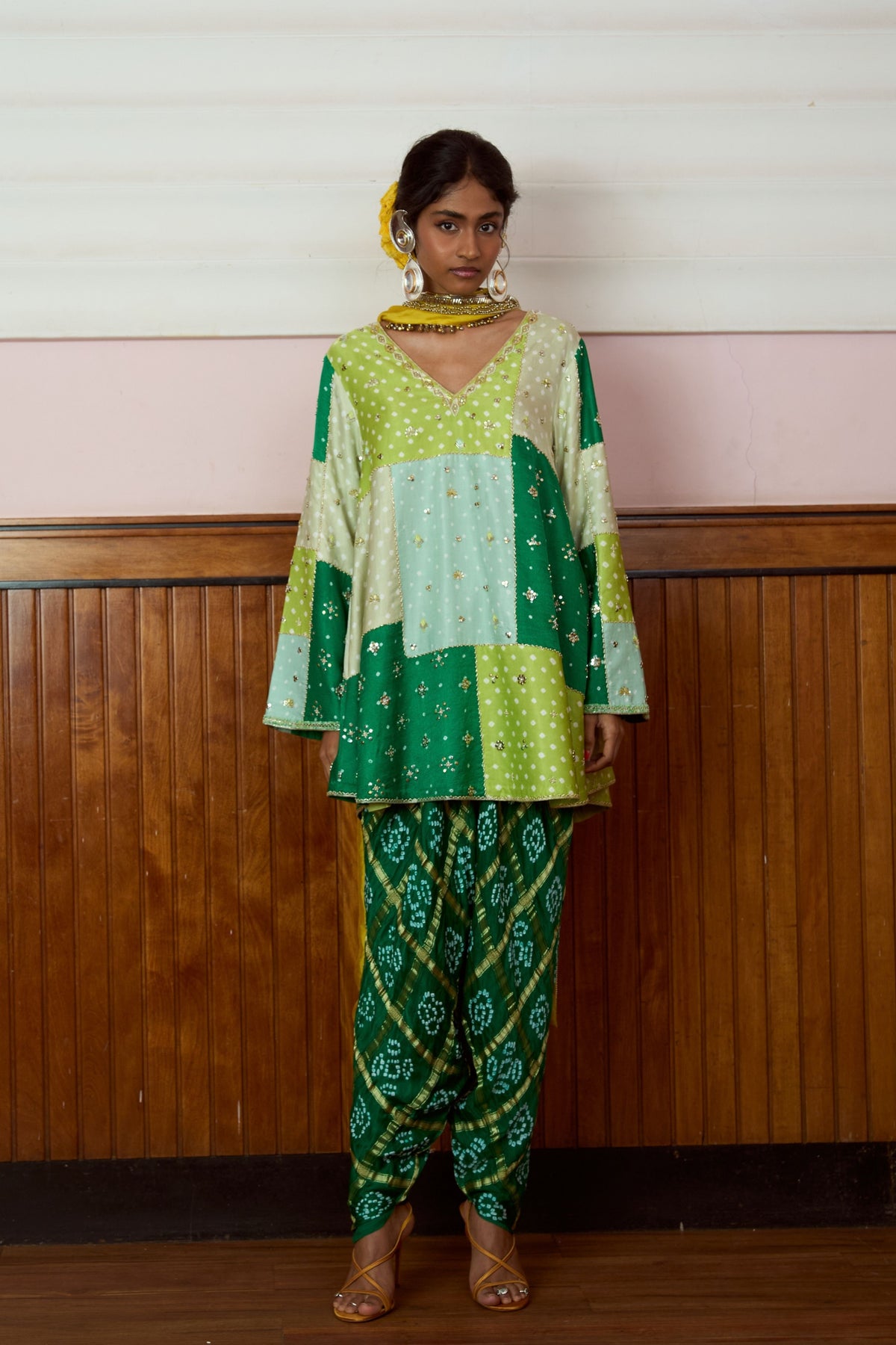 Maya Emerald Green Kurta Set