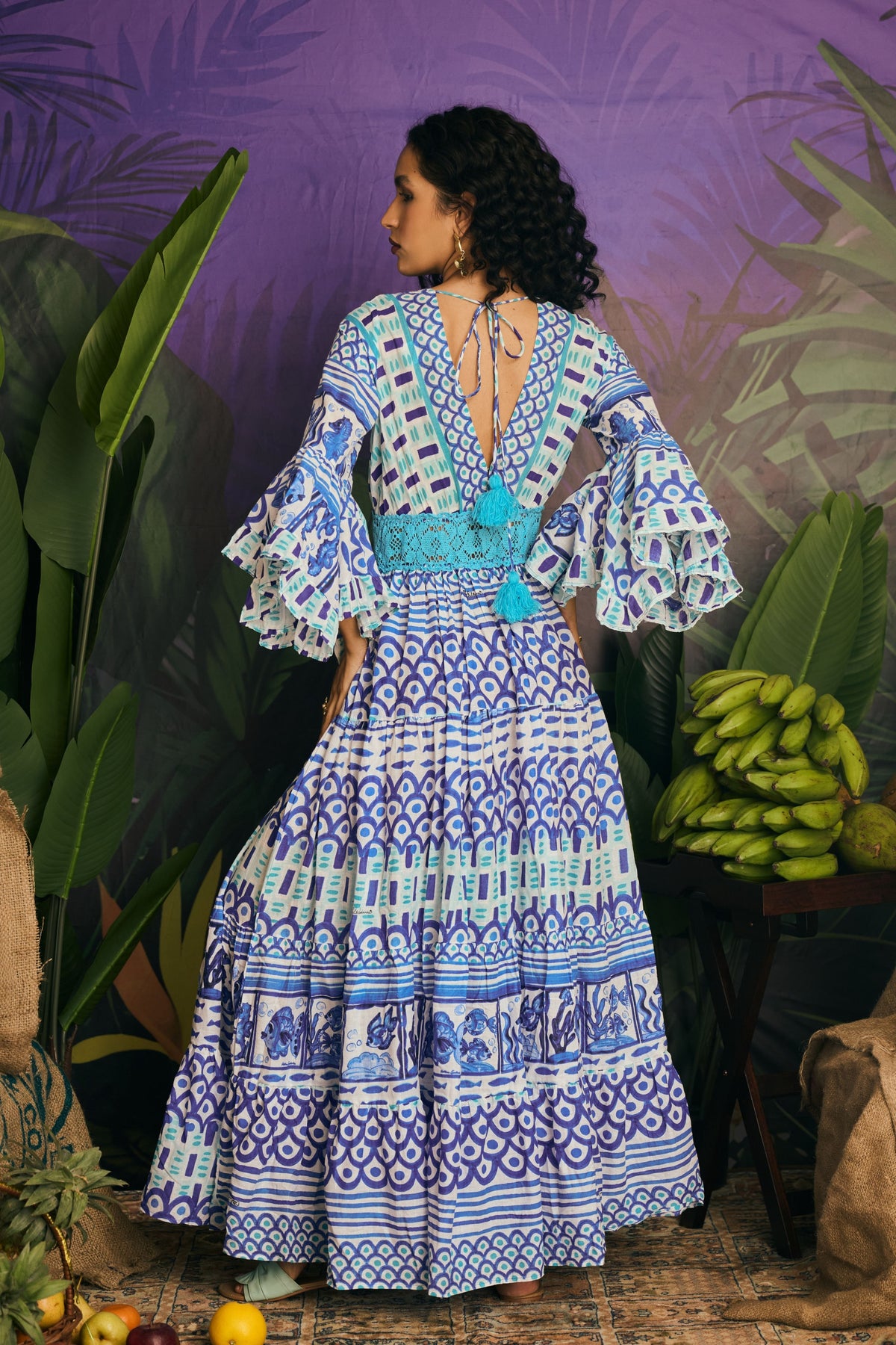 Fringes Laces Dress