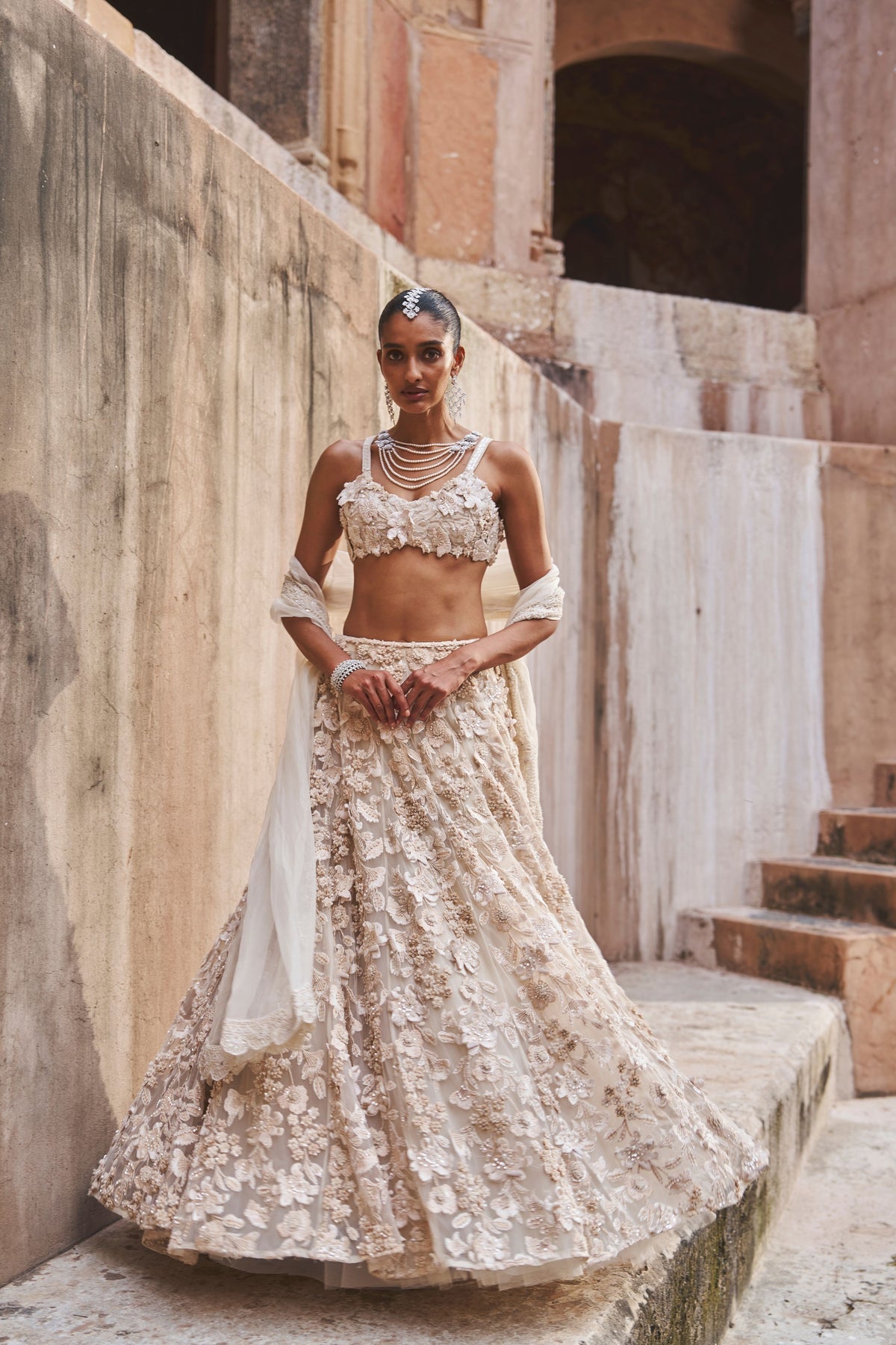 Ivoria Lehenga Set