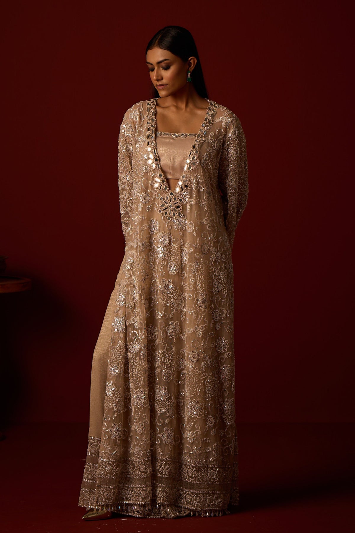 Deep V Kaftan