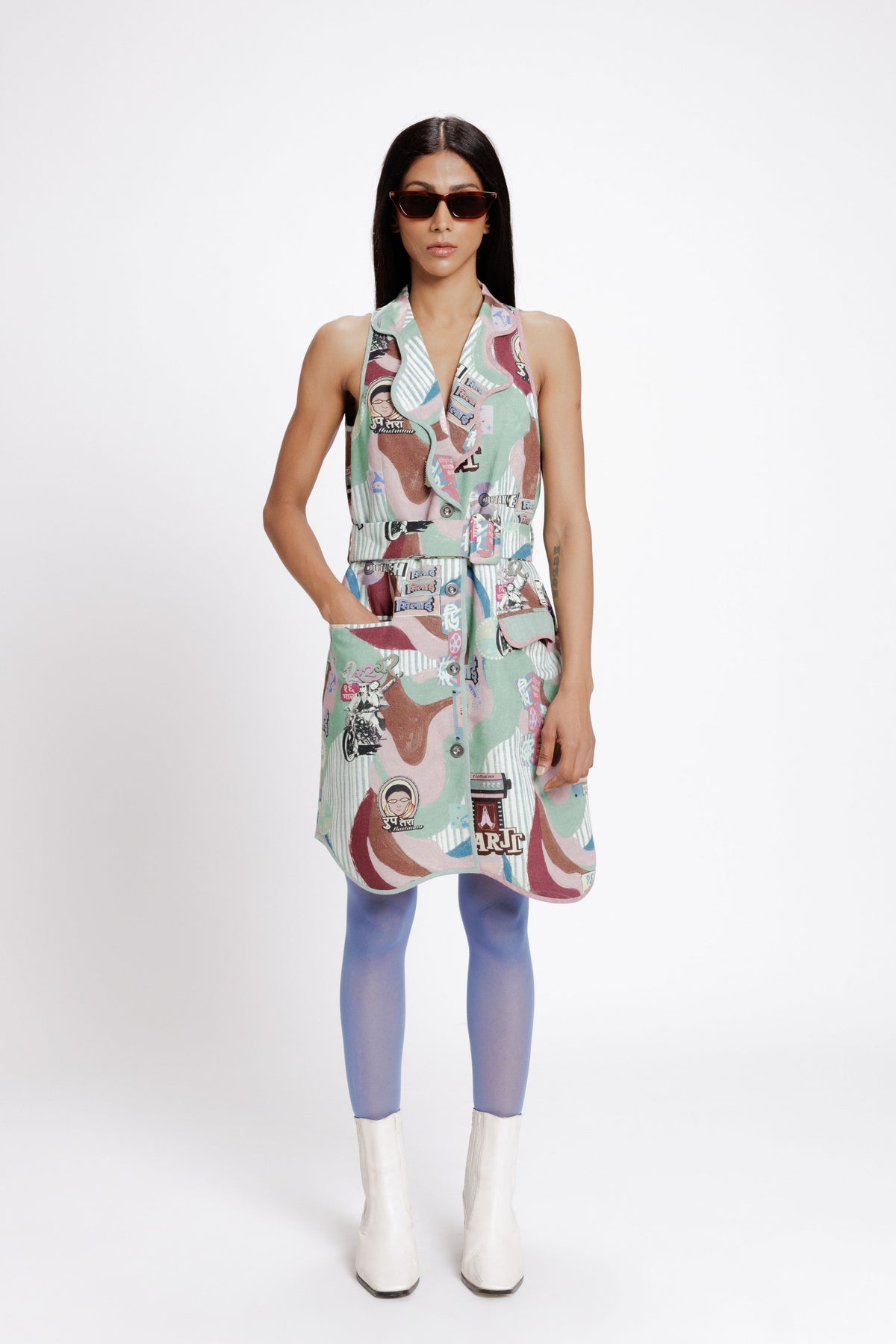 Filmy Vest Dress