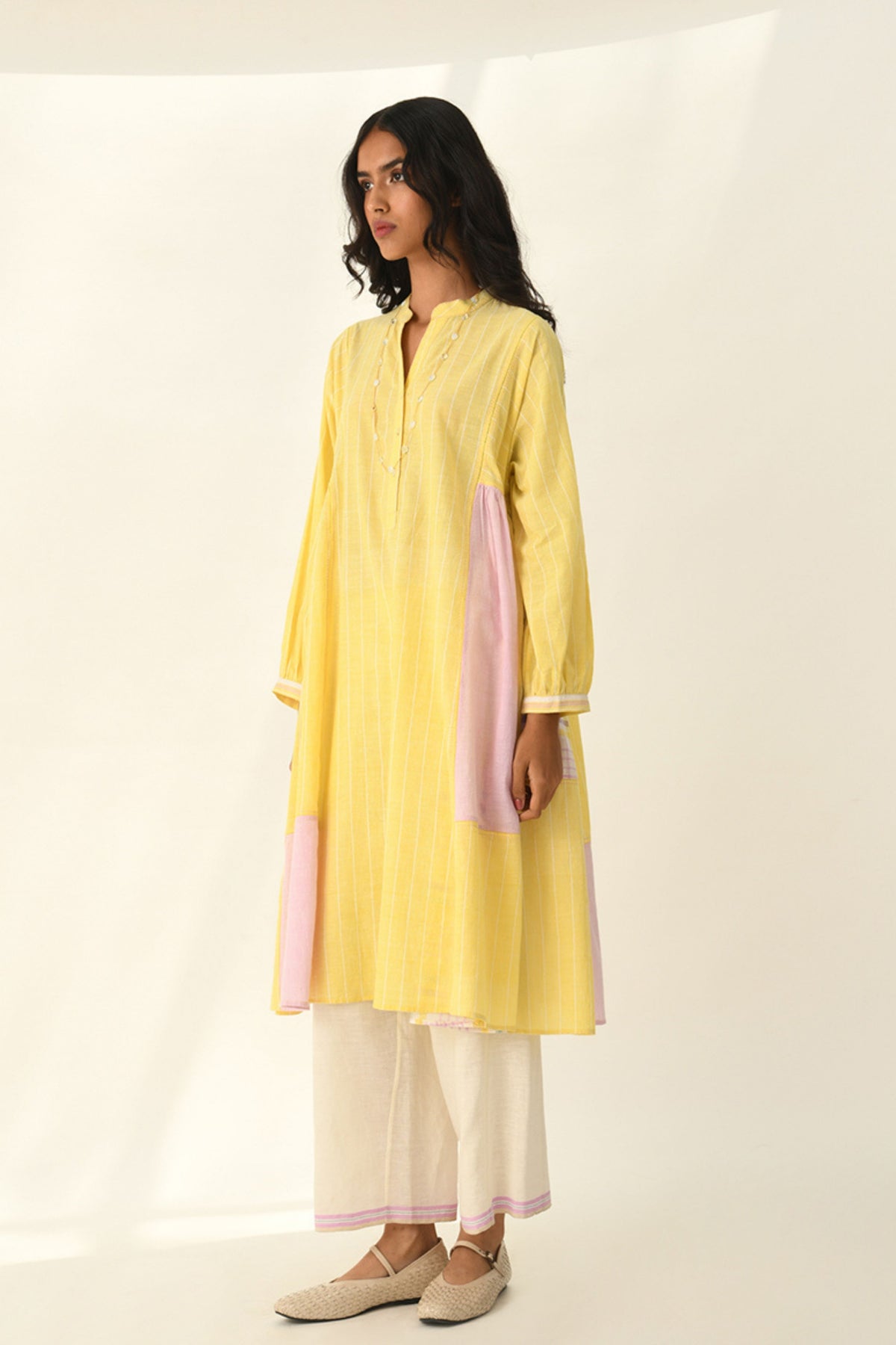 Obtegens Patchwork Panel Dress