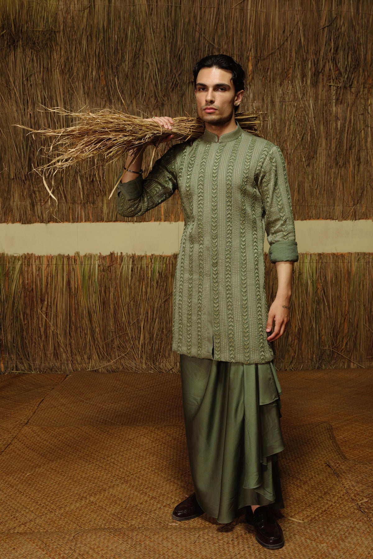 Anakh Kurta Dhoti Set