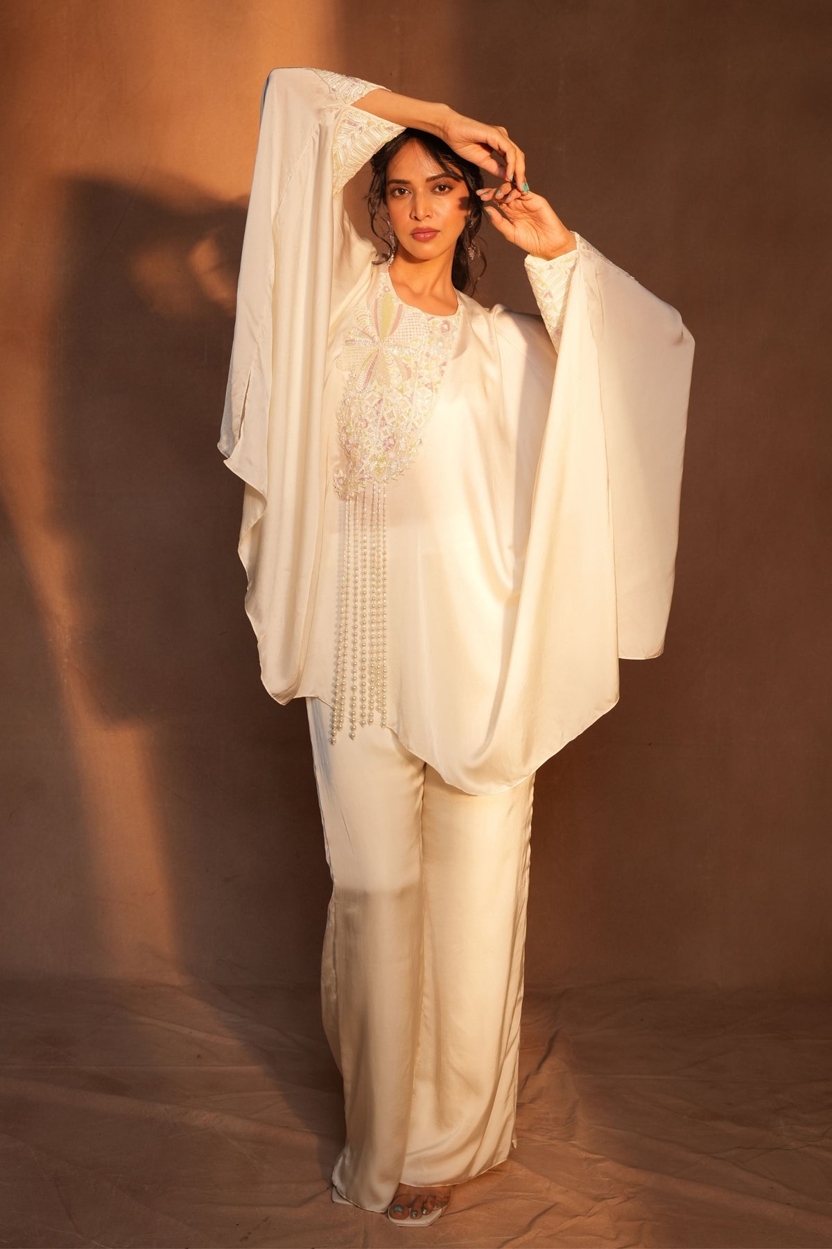 Ivory Kaftan Set
