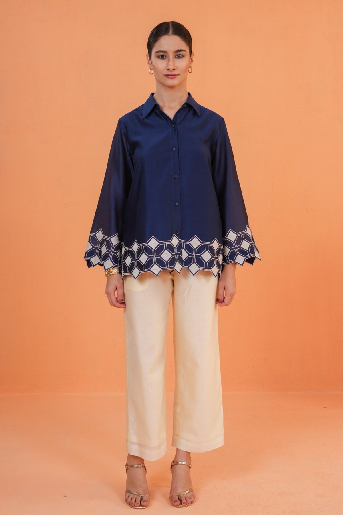 Blue Symphony Co-ord Set