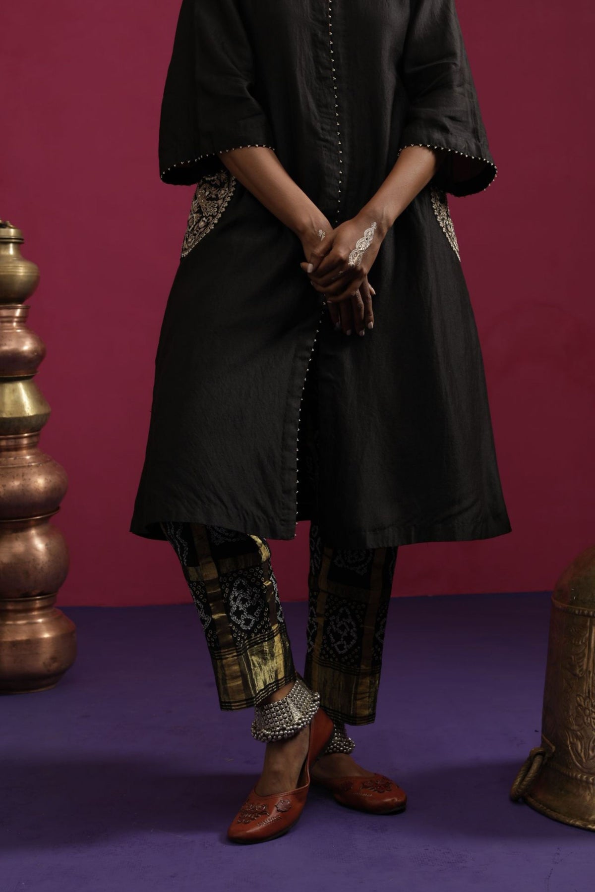 Peacock Pocket Kurta Set