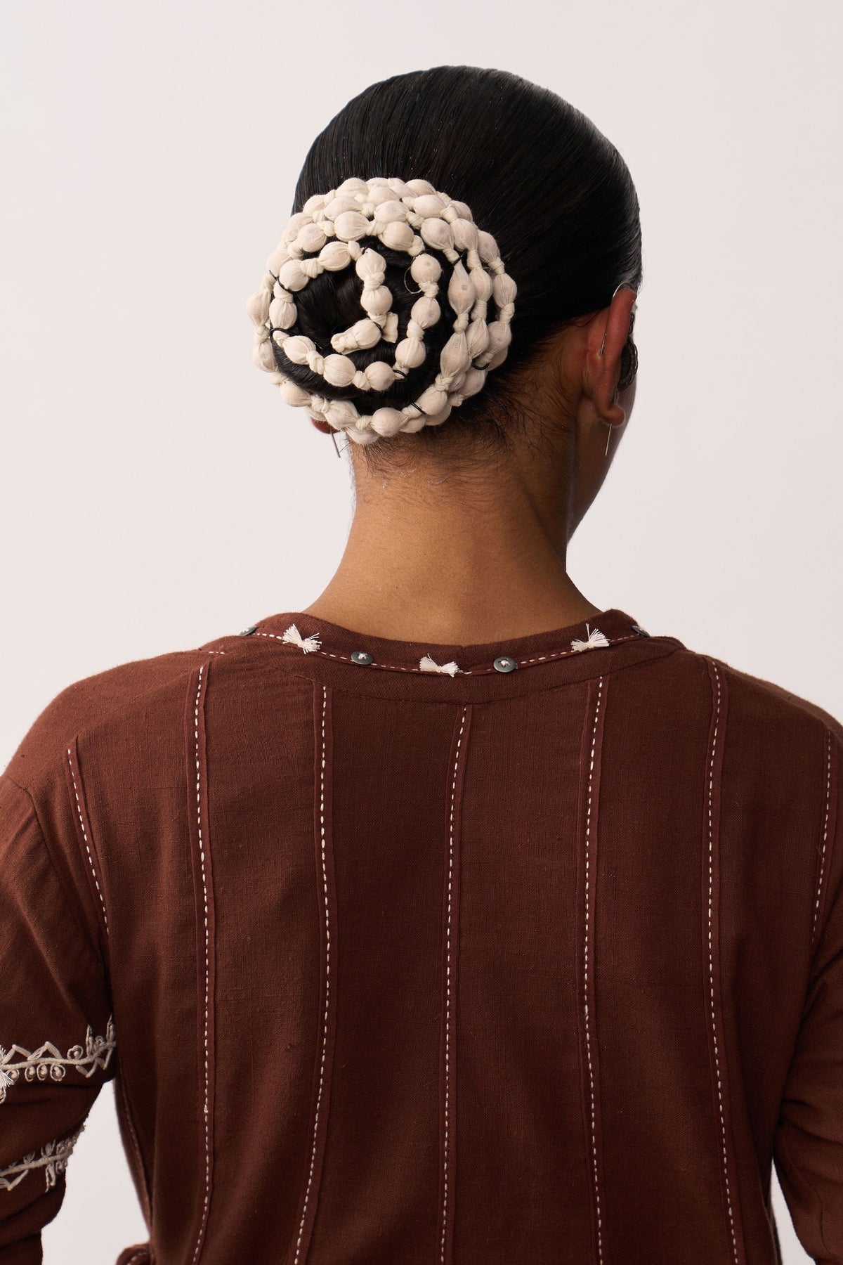 Hansa Brown Kurta With Pants