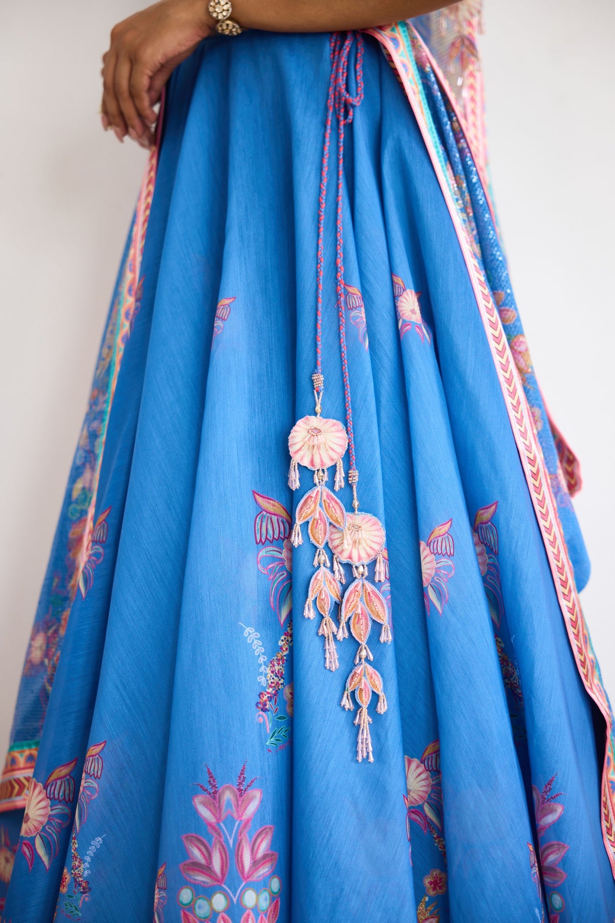 Blue Haze  Lehenga Set
