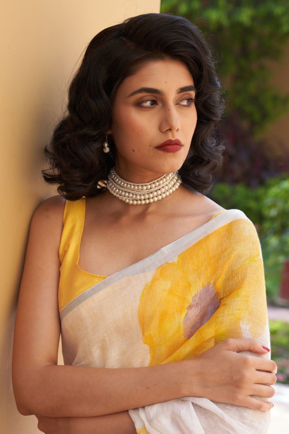 Vani Yellow Saree