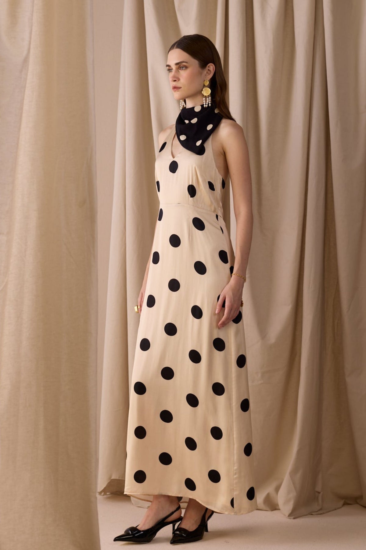 Vera Halter  Polka Dress