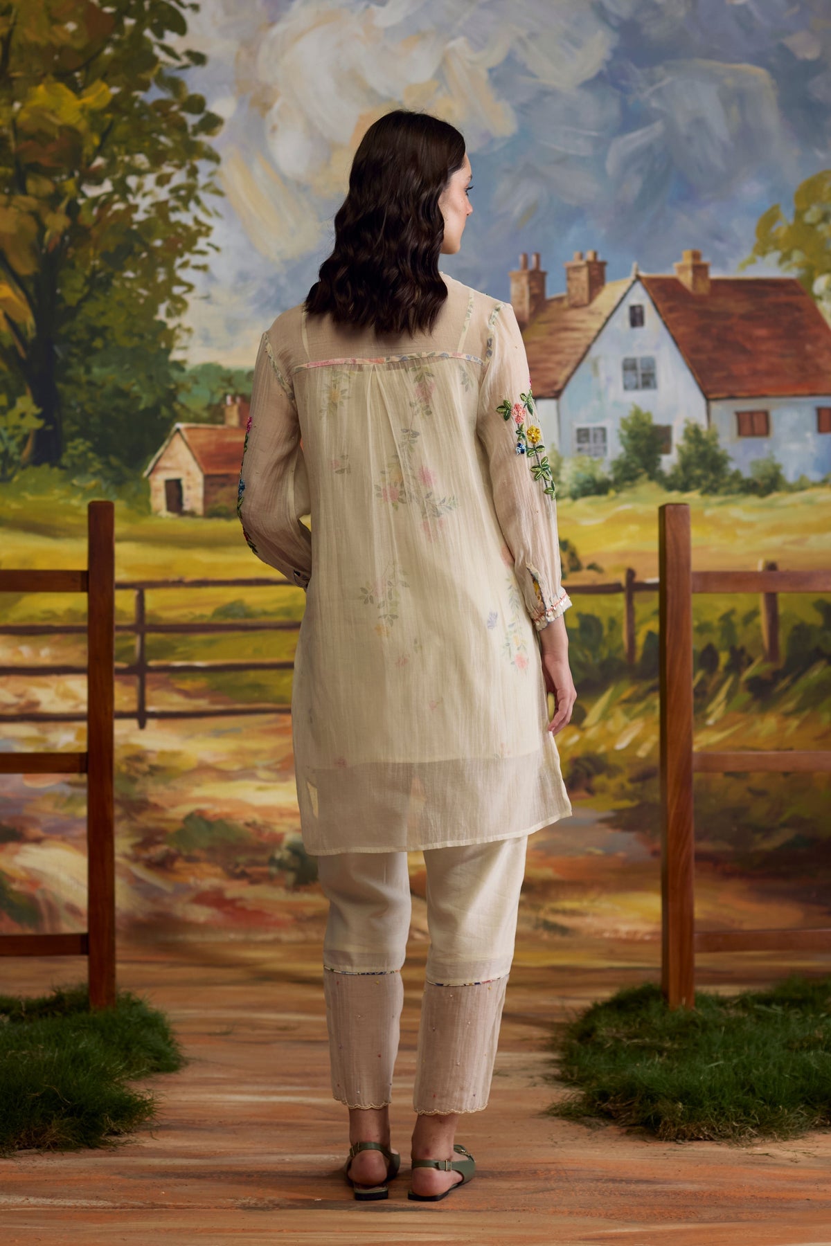 Lumina Embroidered Kurta