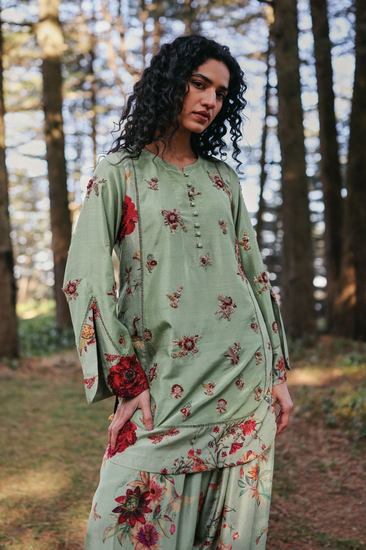 Morning Mint Kurta Set