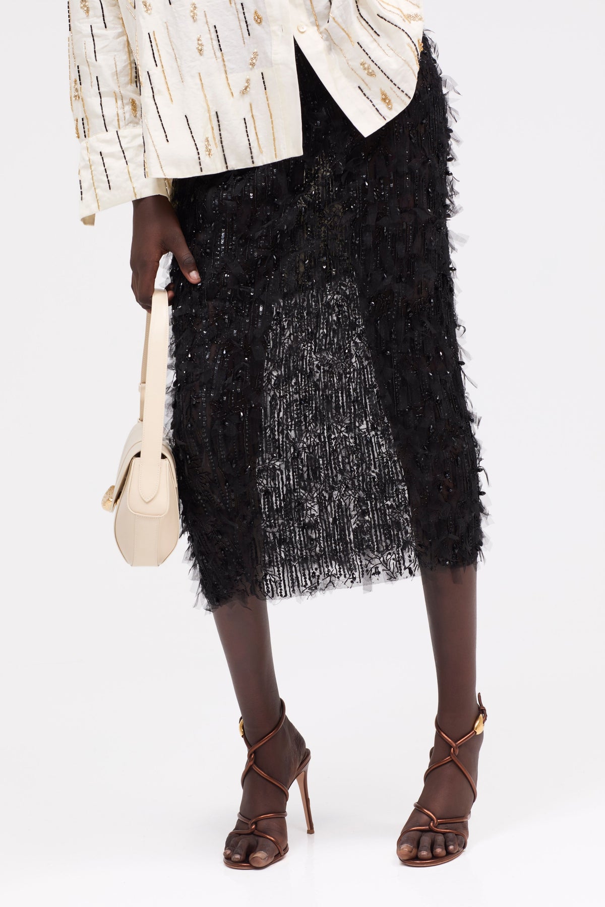 Evienne Black Skirt