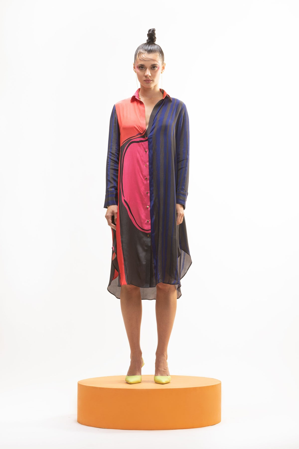 Poppin&#39; Shirt Dress